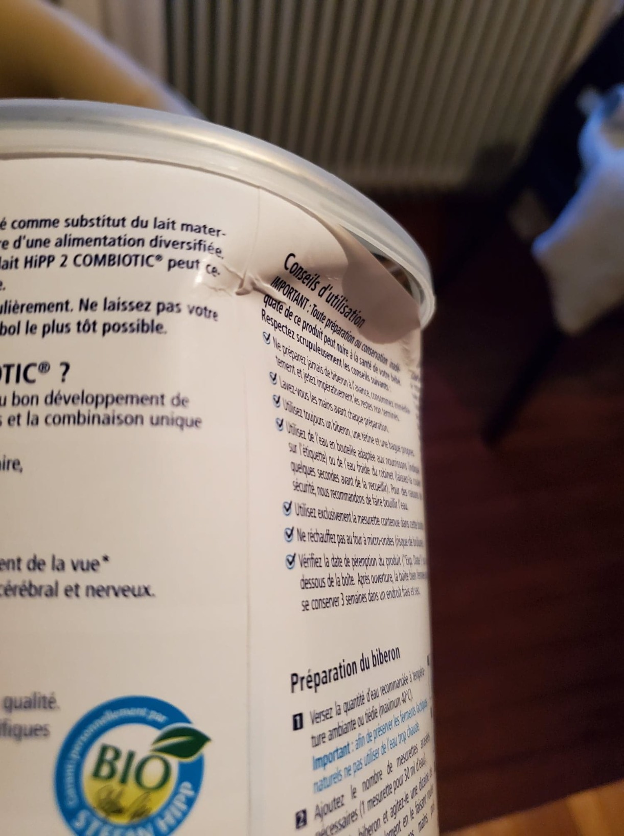 Bien pendant la diversification
