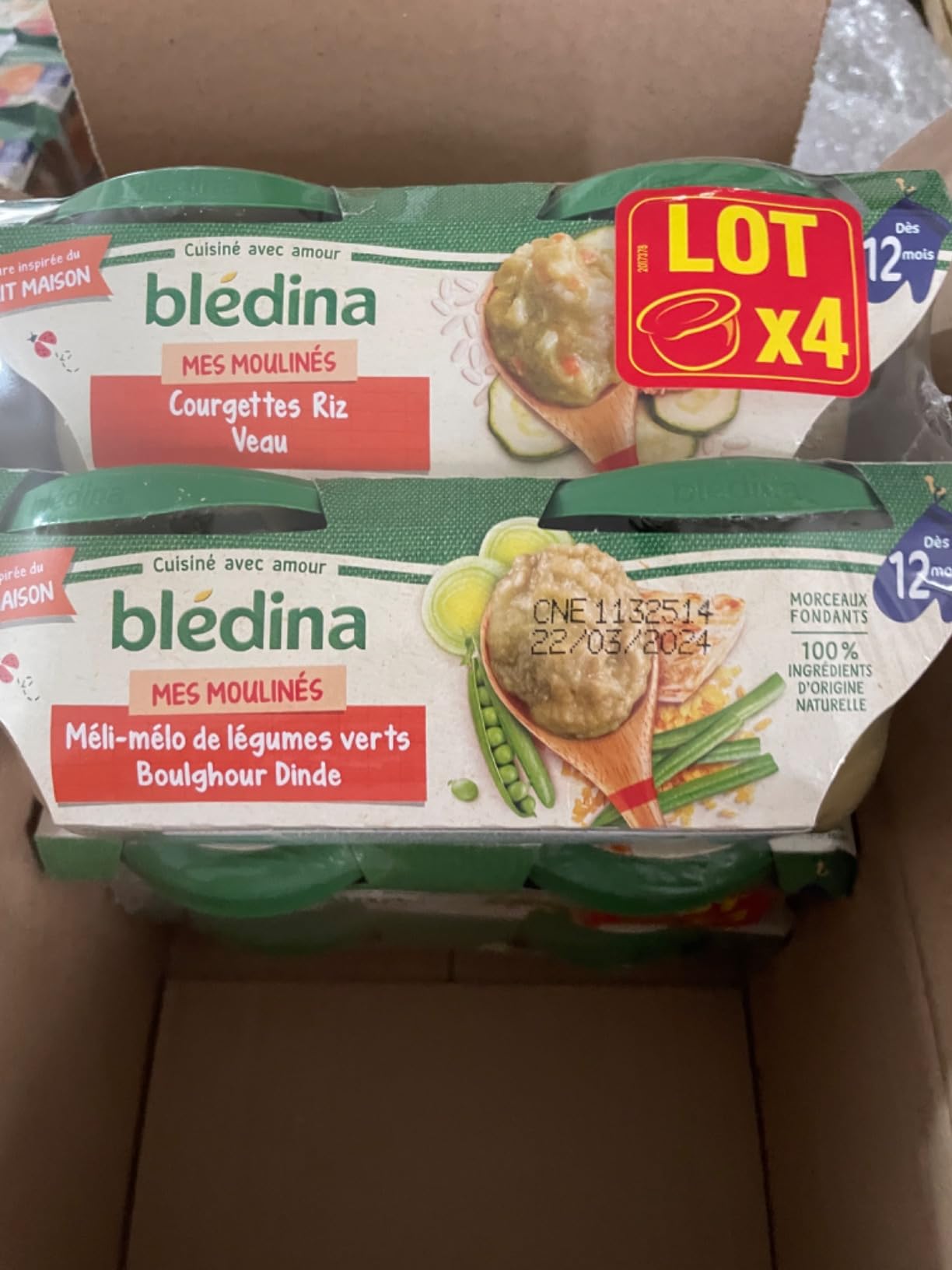 Parfait pour le midi à la crèche