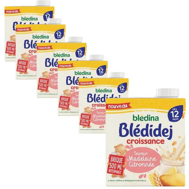 bl-dina-bl-didej-c-r-ales-lact-es-madeleine-citronn-d-s-12-mois-6-briques-500ml image 1