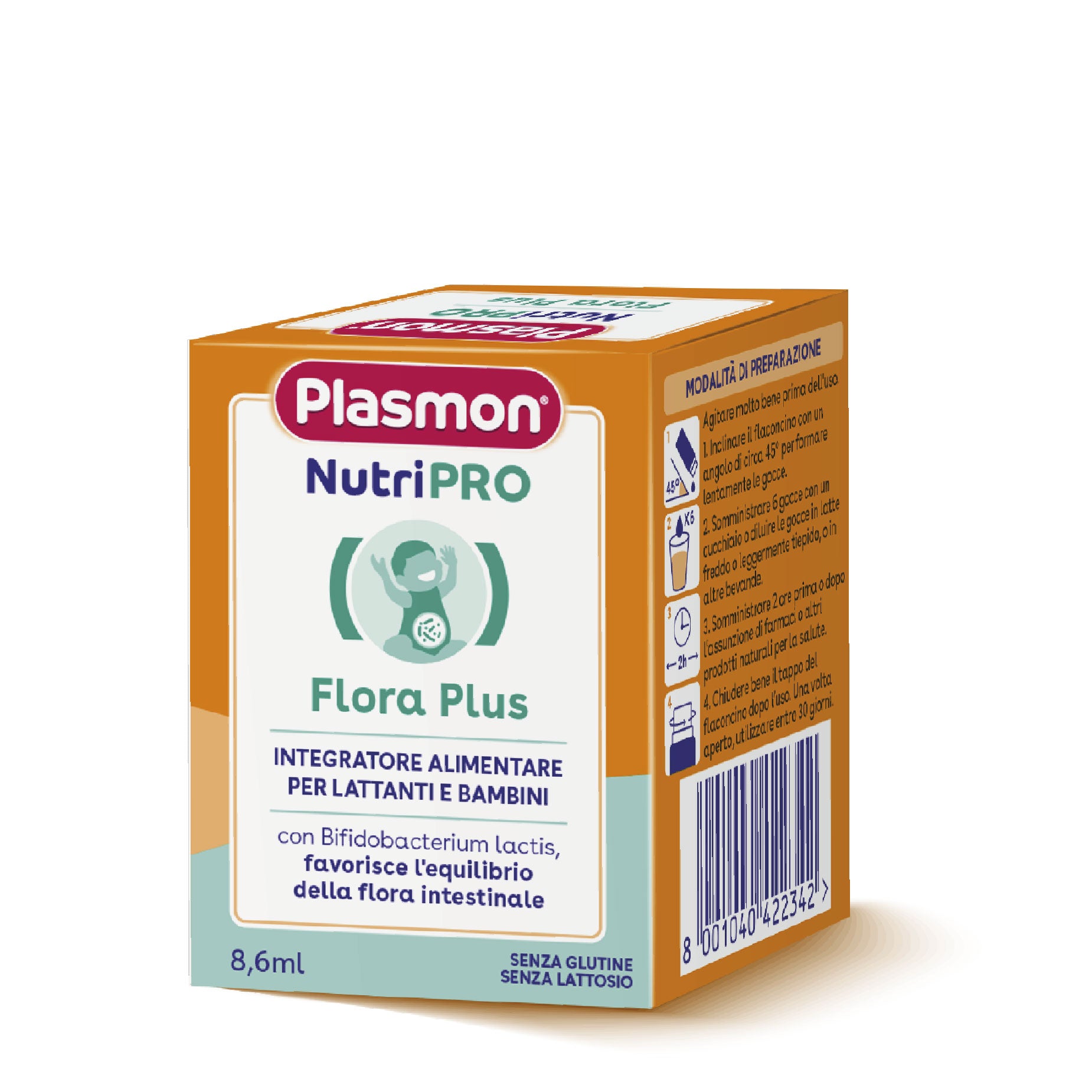 plasmon-nutripro-flora-plus-int-grateur-avec-ferments-lactiques-bifidobacterium- image 1