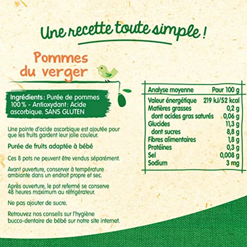 bl-dina-petits-pots-b-b-d-s-4-6-mois-pommes-du-verger-24-x-130g image 8