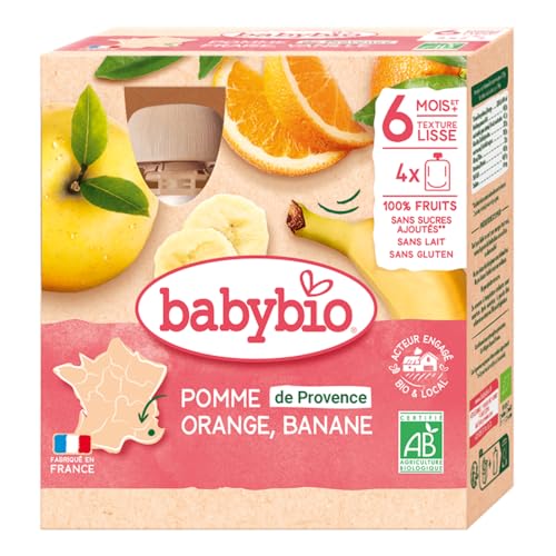 babybio-gourdes-pomme-de-nouvelle-aquitaine-orange-banane-bio-d-s-6-mois-4x90g-3 image 7