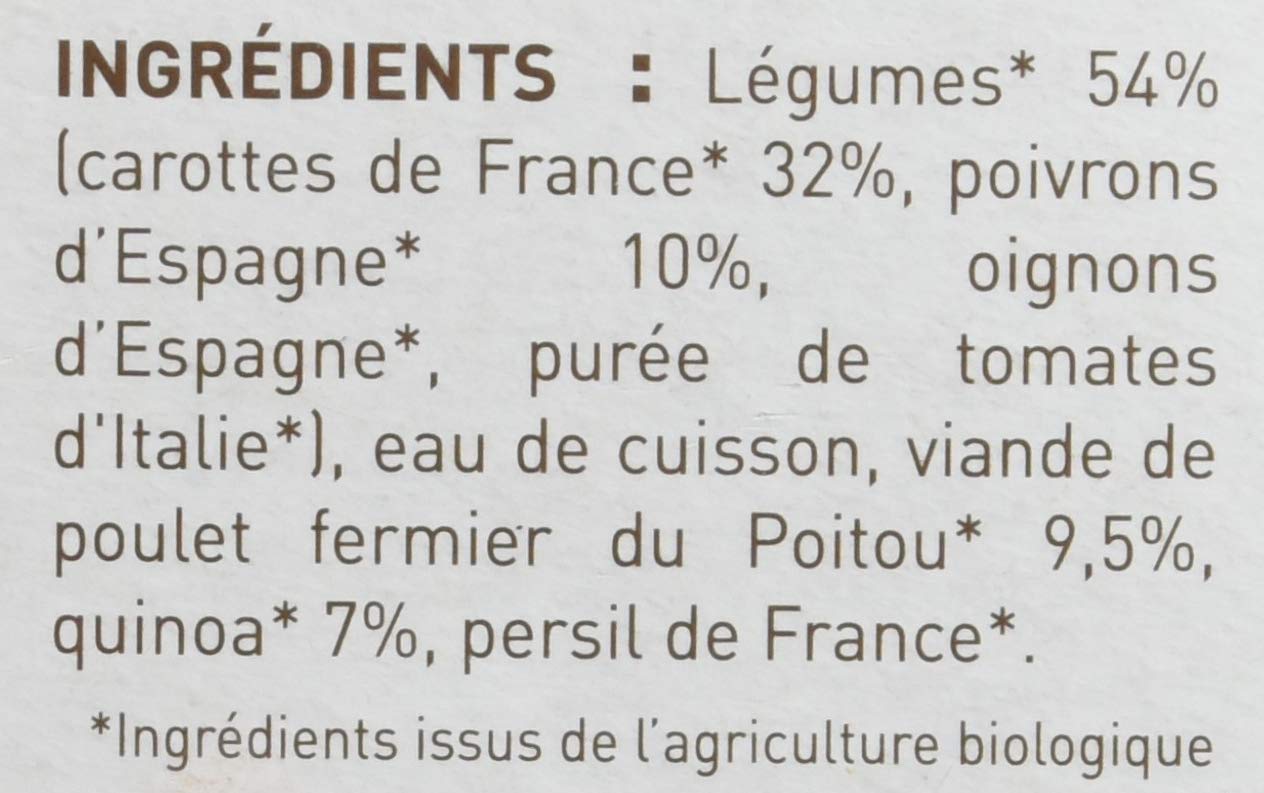 babybio-bols-mijot-l-gumes-poulet-fermier-quinoa-bio-2x200g-12-mois image 5