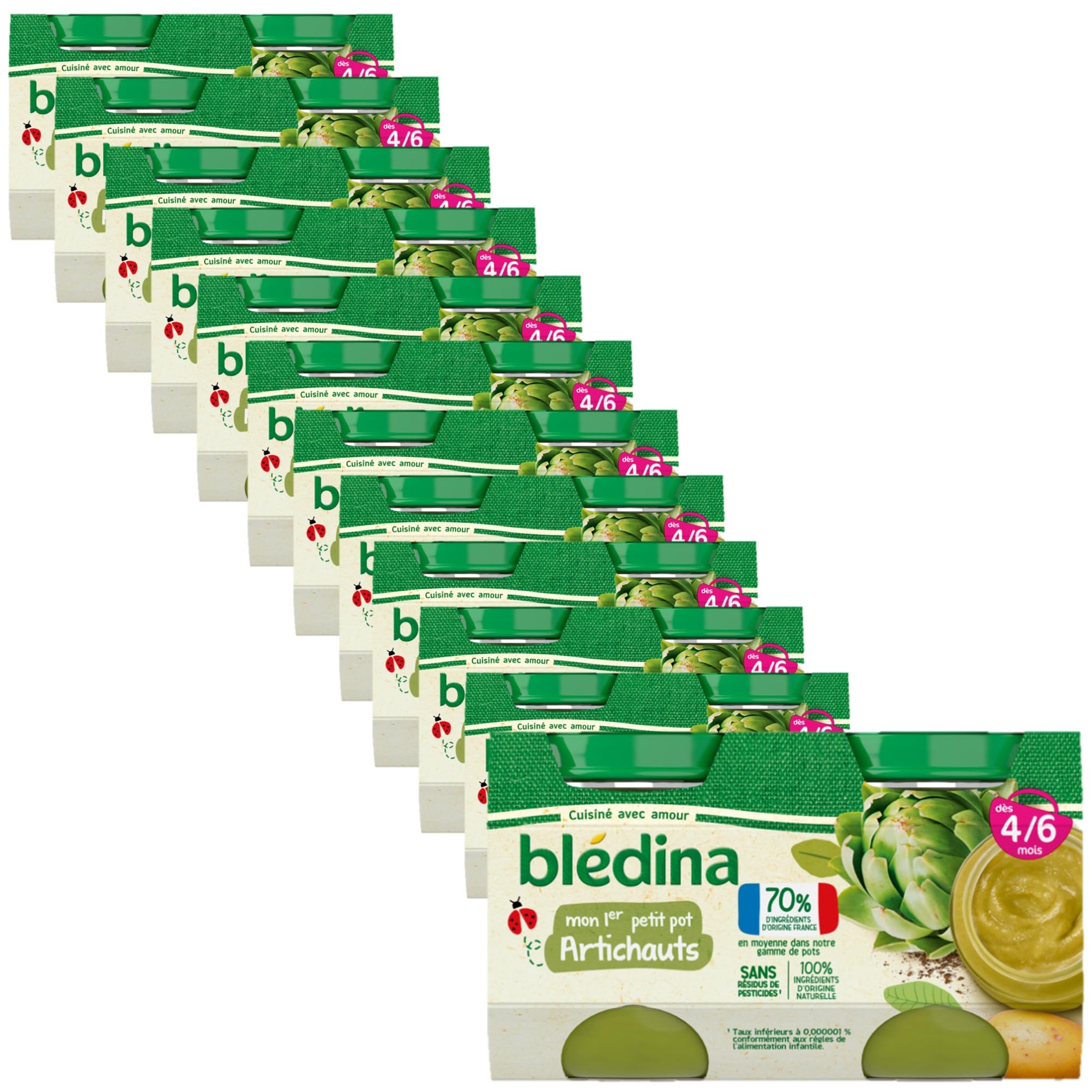 bl-dina-mon-1er-petit-pot-pinards-b-b-4-6-mois-24-pots-de-130g image 8
