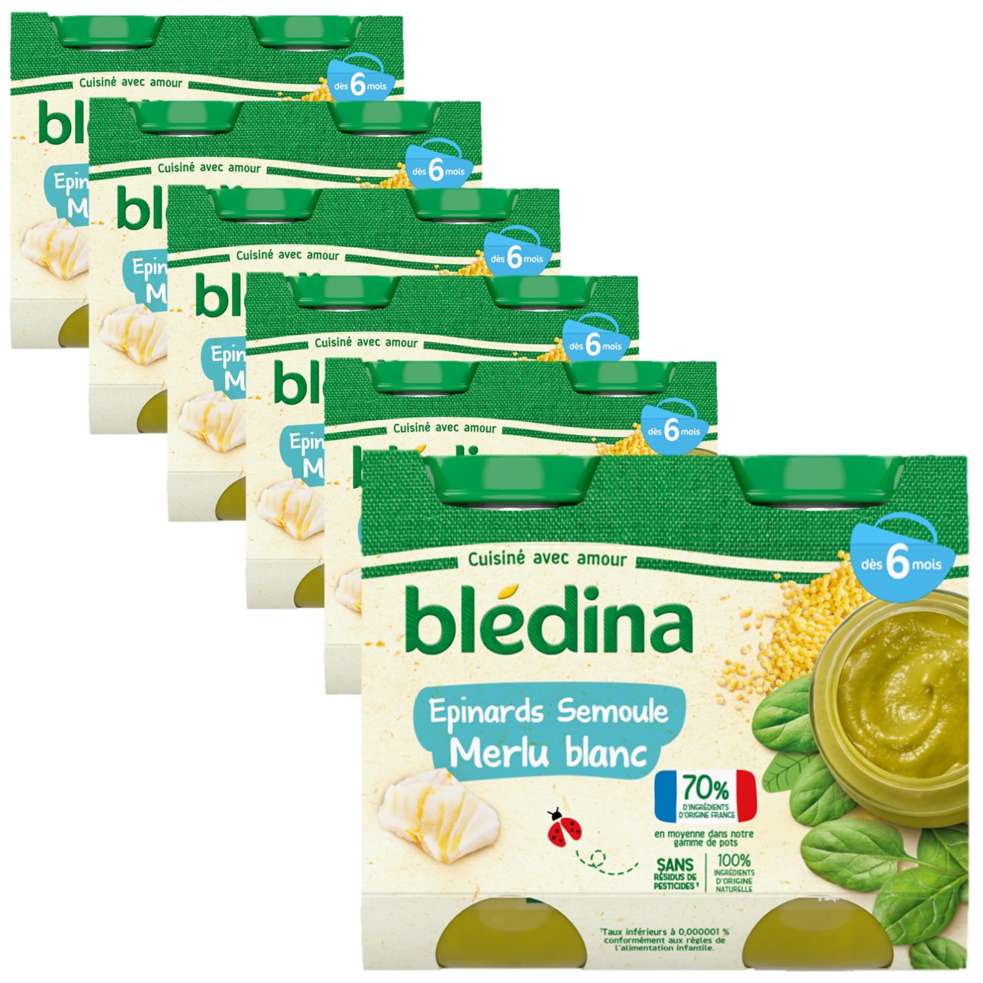 bl-dina-petits-pots-l-gumes-verts-riz-saumon-du-pacifique-d-s-6-mois-12-pots-de- image 8