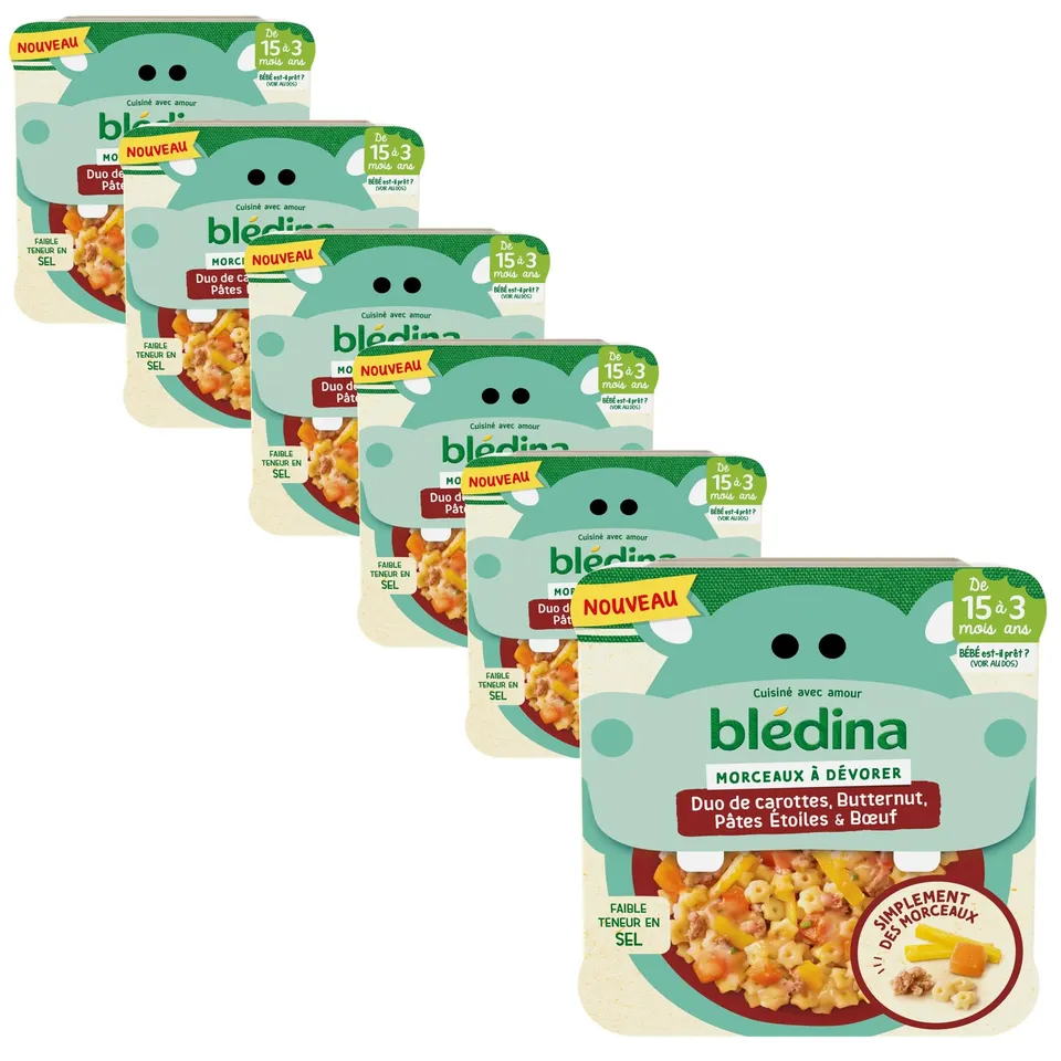 bl-dina-morceaux-d-vorer-duo-carottes-butternut-p-tes-toiles-et-b-uf-d-s-15-mois image 1