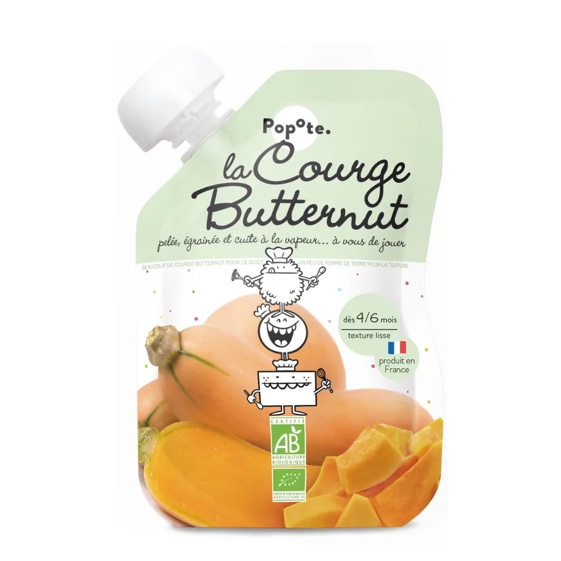 popote-la-courge-butternut-pur-e-de-courge-butternut-bio-pour-b-b-d-s-4-6-mois image 1