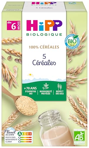 hipp-100-c-r-ales-bio-5-c-r-ales-d-s-6-mois-lot-de-6x250g image 7