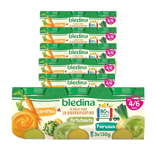 bl-dina-petits-pots-l-gumes-carottes-artichauts-poireaux-d-s-4-6-mois-18-pots-x- image 5