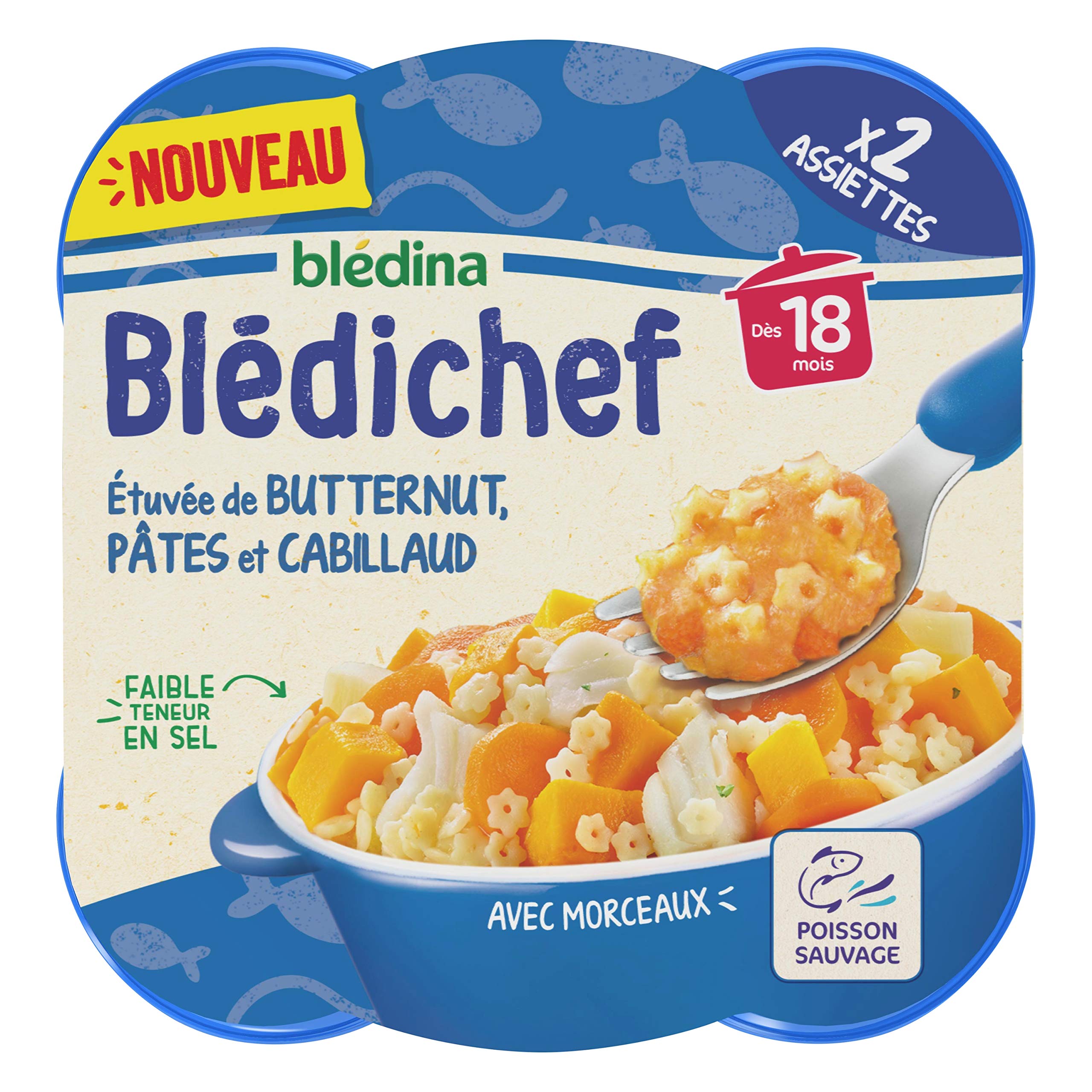 bl-dina-bl-dichef-d-s-18-mois-butternut-p-tes-cabillaud-petits-morceaux-2x250g image 1