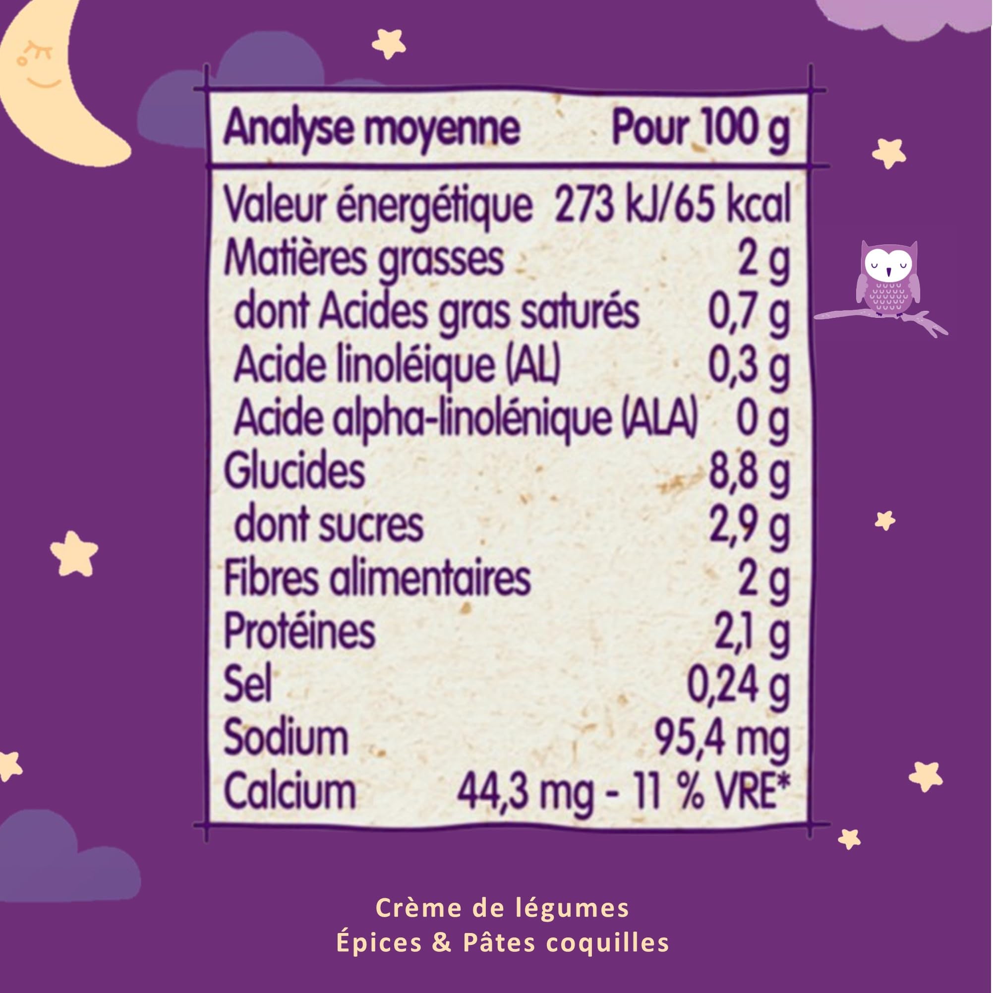 bl-dina-bl-diner-bol-d-ner-b-b-d-s-15-mois-cr-me-l-gumes-pices-douces-coquilles- image 2