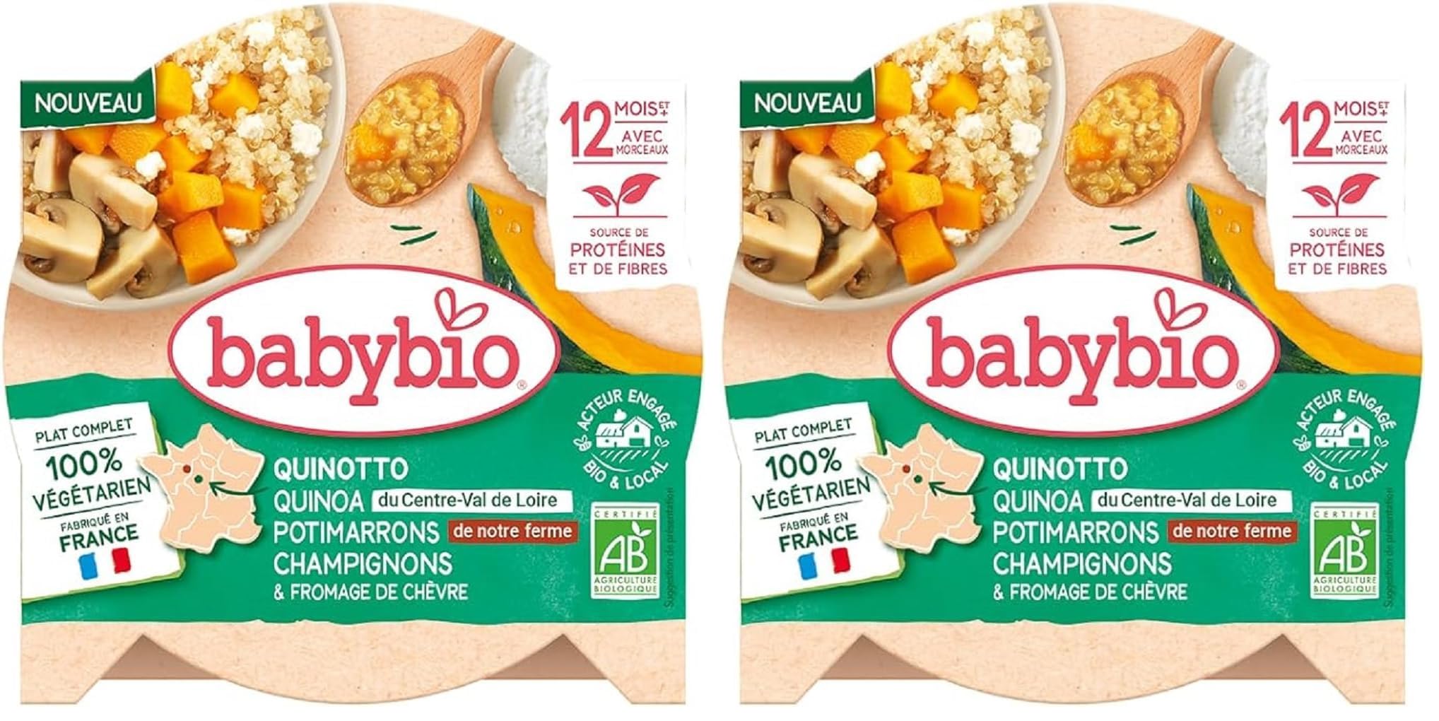 babybio-quinotto-quinoa-potimarron-champignons-fromage-de-ch-vre-bio-d-s-12-mois image 2