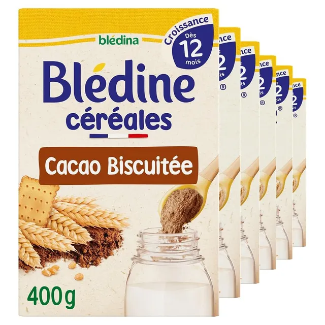 bl-dina-bl-dine-croissance-c-r-ales-b-b-petit-d-jeuner-cacao-biscuit-d-s-12-mois image 1