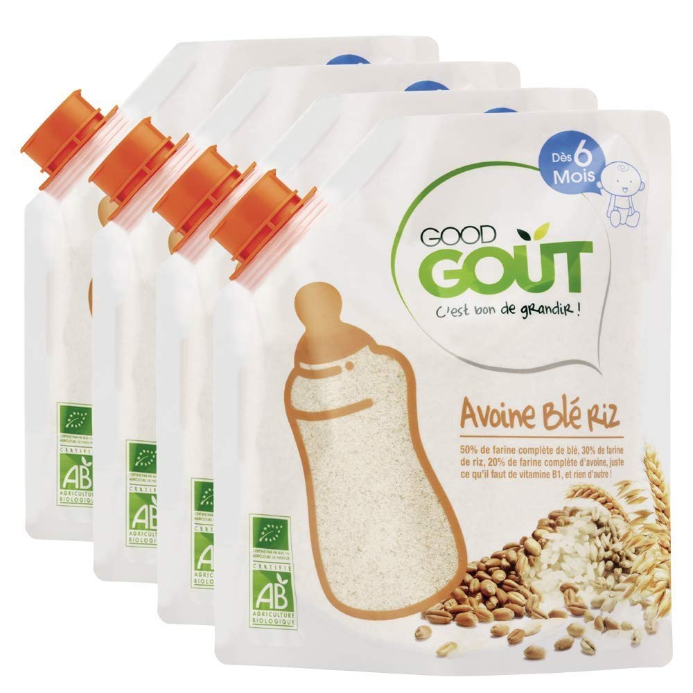 good-go-t-c-r-ales-bio-d-s-6-mois-pack-4x200g-avoine-bl-riz image 1