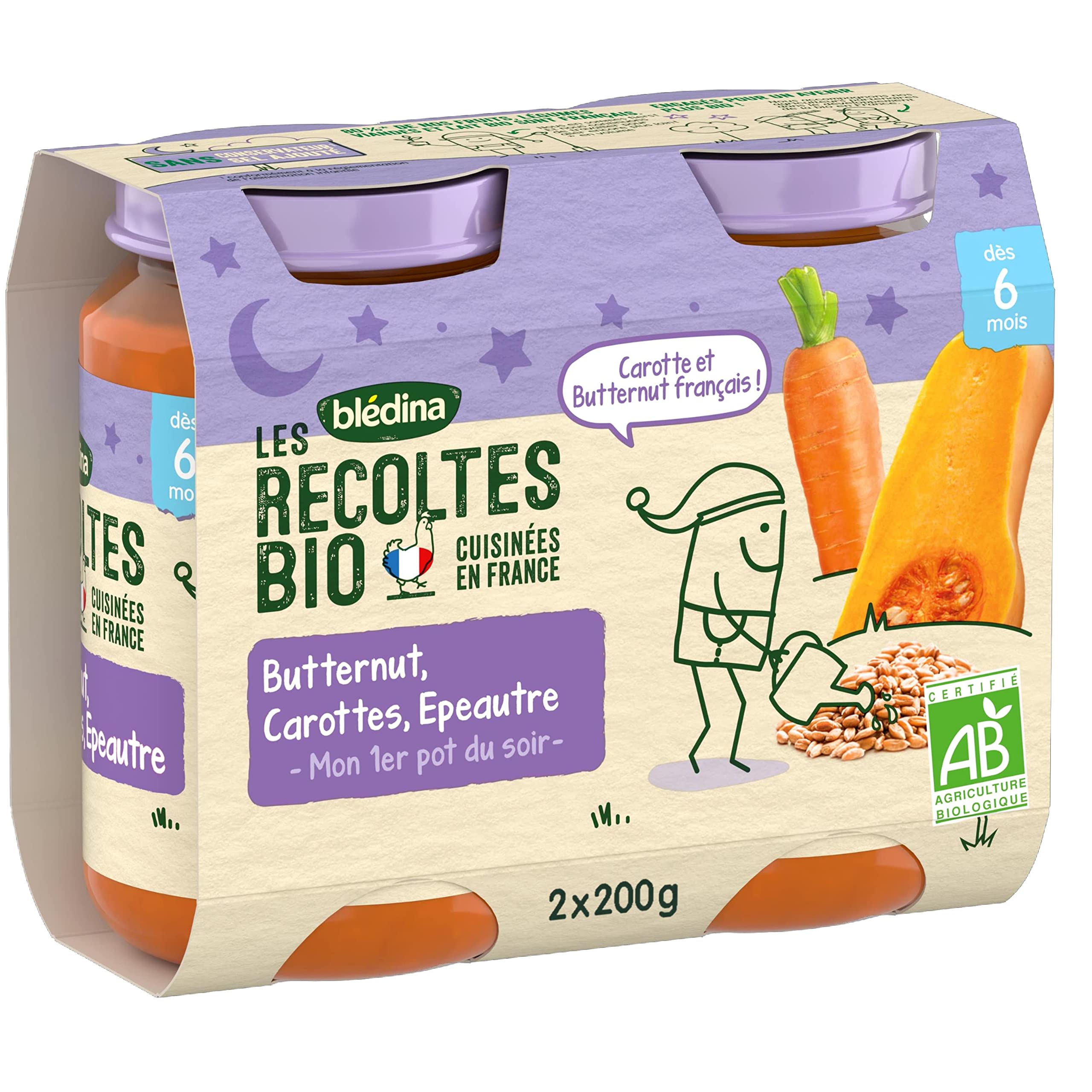 bl-dina-les-r-coltes-bio-butternut-carottes-peautre-bio-d-s-6-mois-12-pots-de-20 image 2