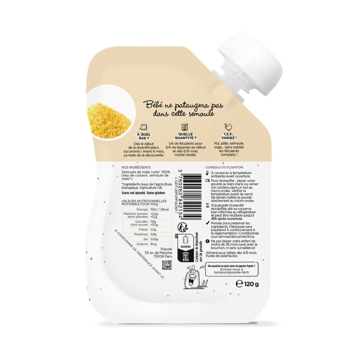 popote-la-polenta-bio-b-b-pur-e-de-polenta-d-s-4-6-mois image 2