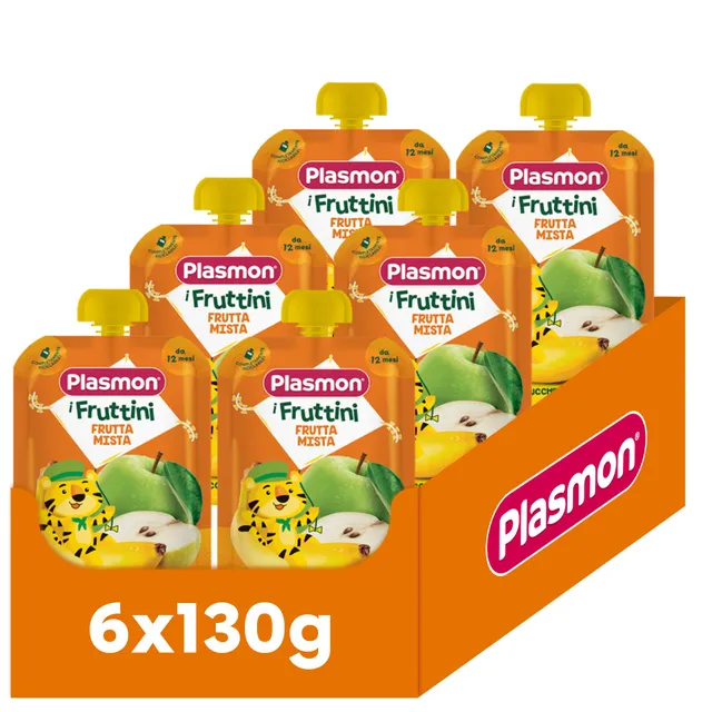 plasmon-i-fruttini-frutta-mista-6x130g image 1
