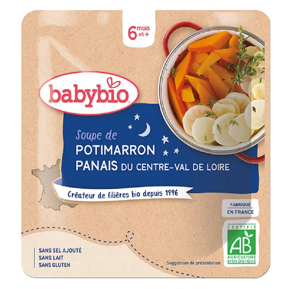 babybio-soupe-potimarron-panais-190-g-d-s-6-mois-bio image 1