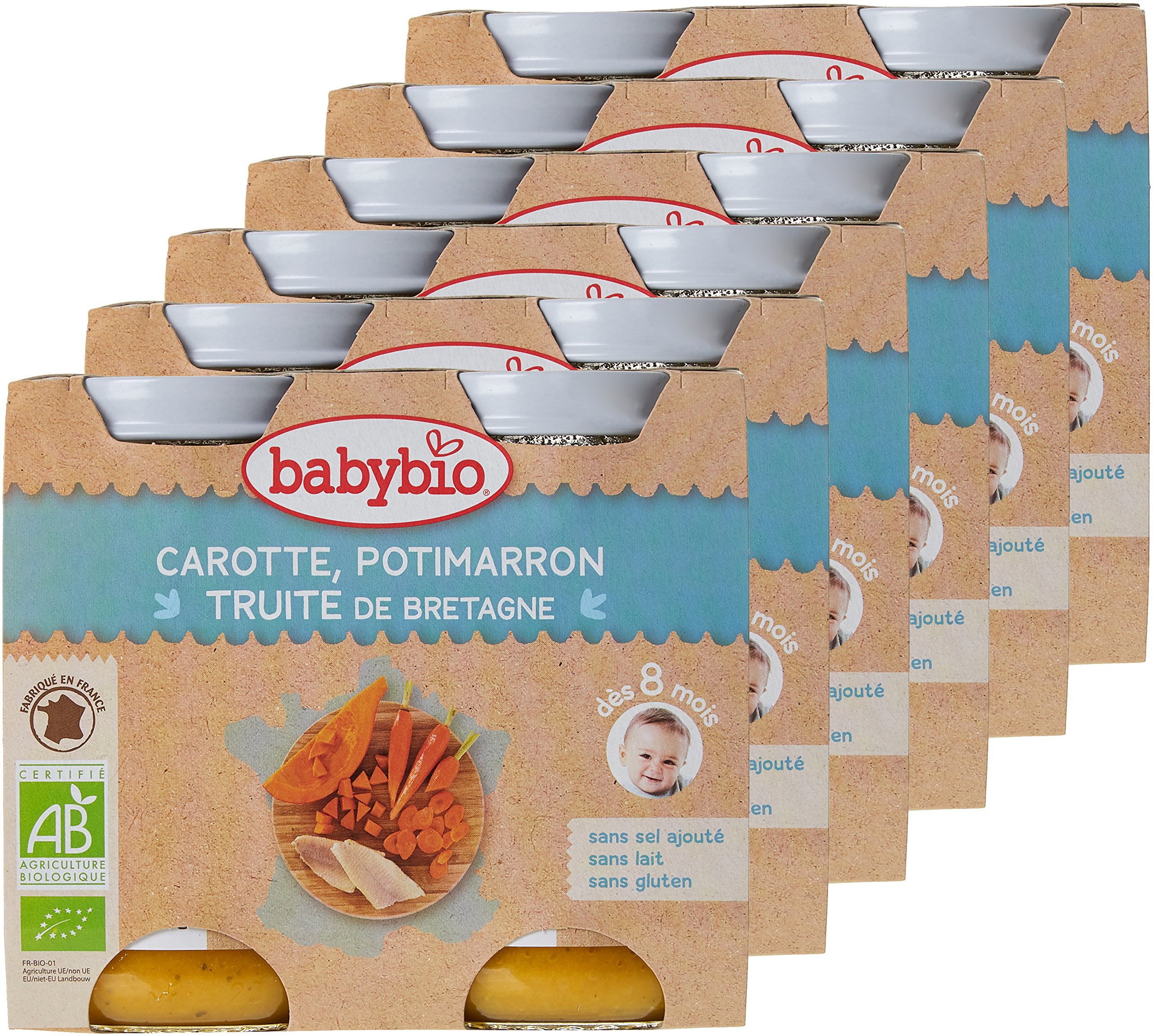 babybio-petits-pots-carotte-potimarron-truite-de-bretagne-2x200-g-d-s-8-mois-bio image 4