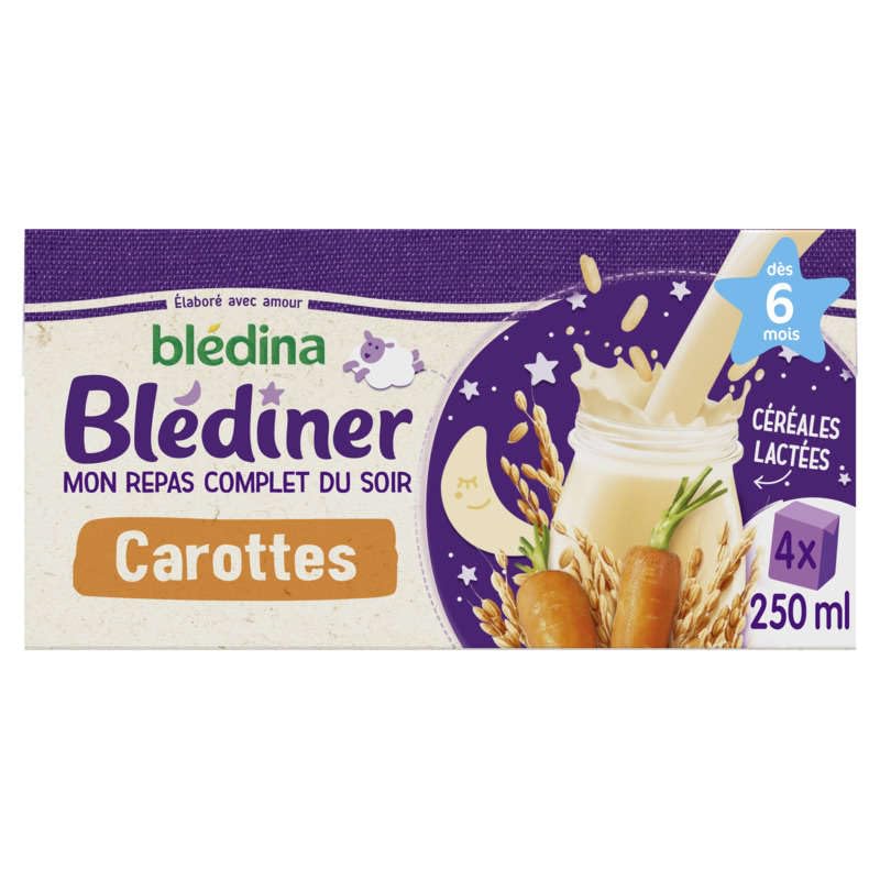 bl-dina-bl-diner-carottes-c-r-ales-lact-es-d-ner-b-b-d-s-6-mois-12-briques-de-25 image 4