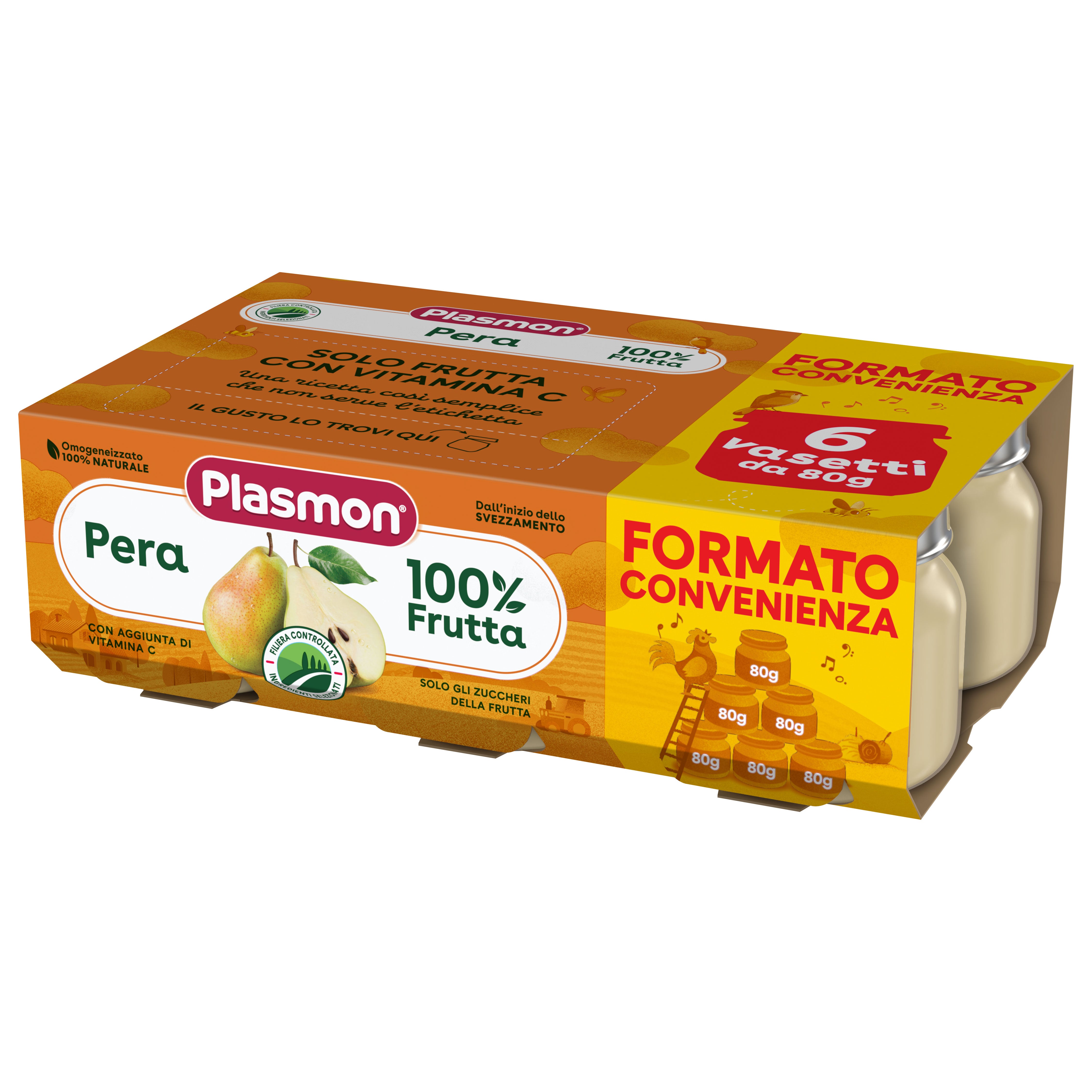 plasmon-omog-n-is-fruit-poire-6-x-80-g image 1