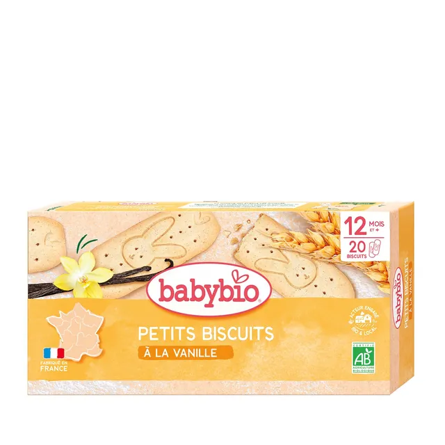 babybio-petits-biscuits-la-vanille-d-s-12-mois-160-g-bo-te-de-20-biscuits-bio image 1