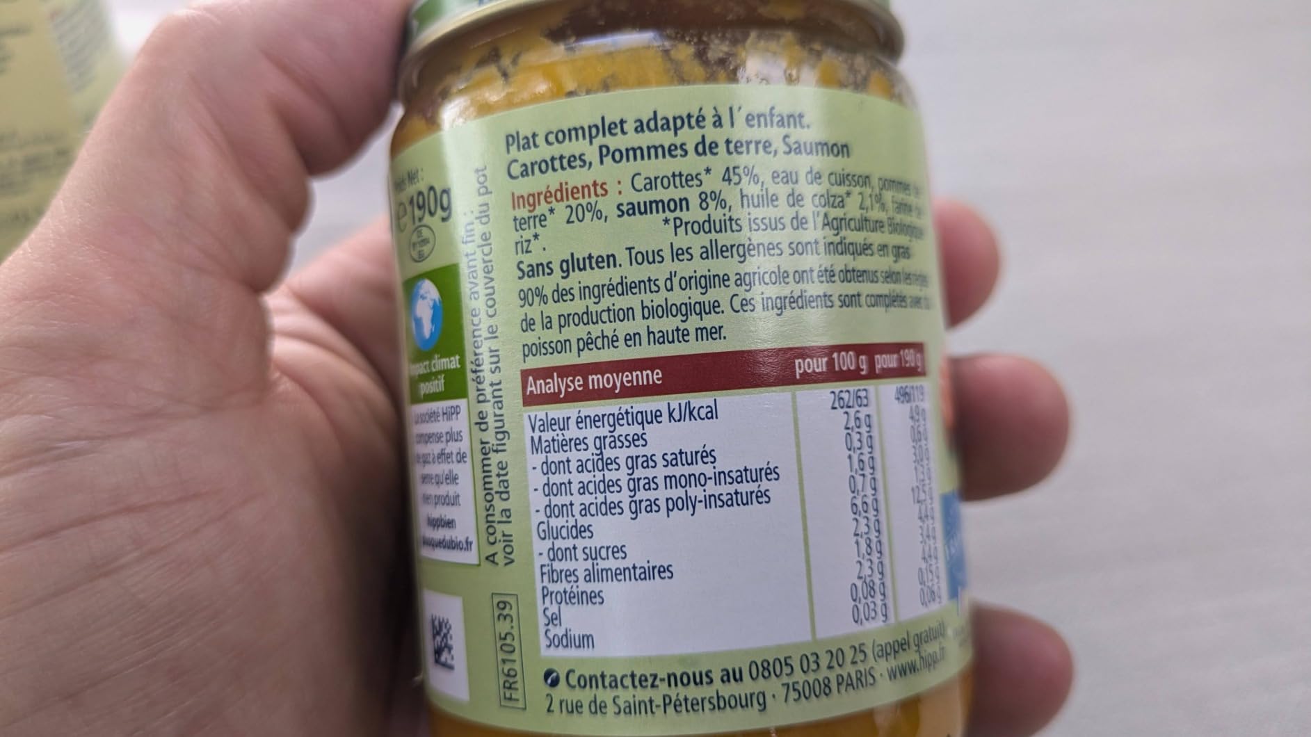 Bon produit pour débuter le poisson
