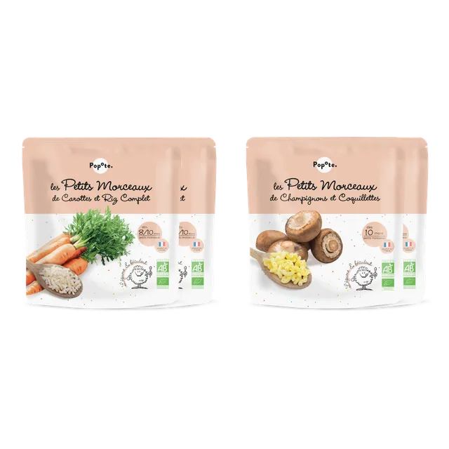 popote-les-premiers-morceaux-pack-d-couverte-repas-bio-d-s-8-mois-4-repas image 1