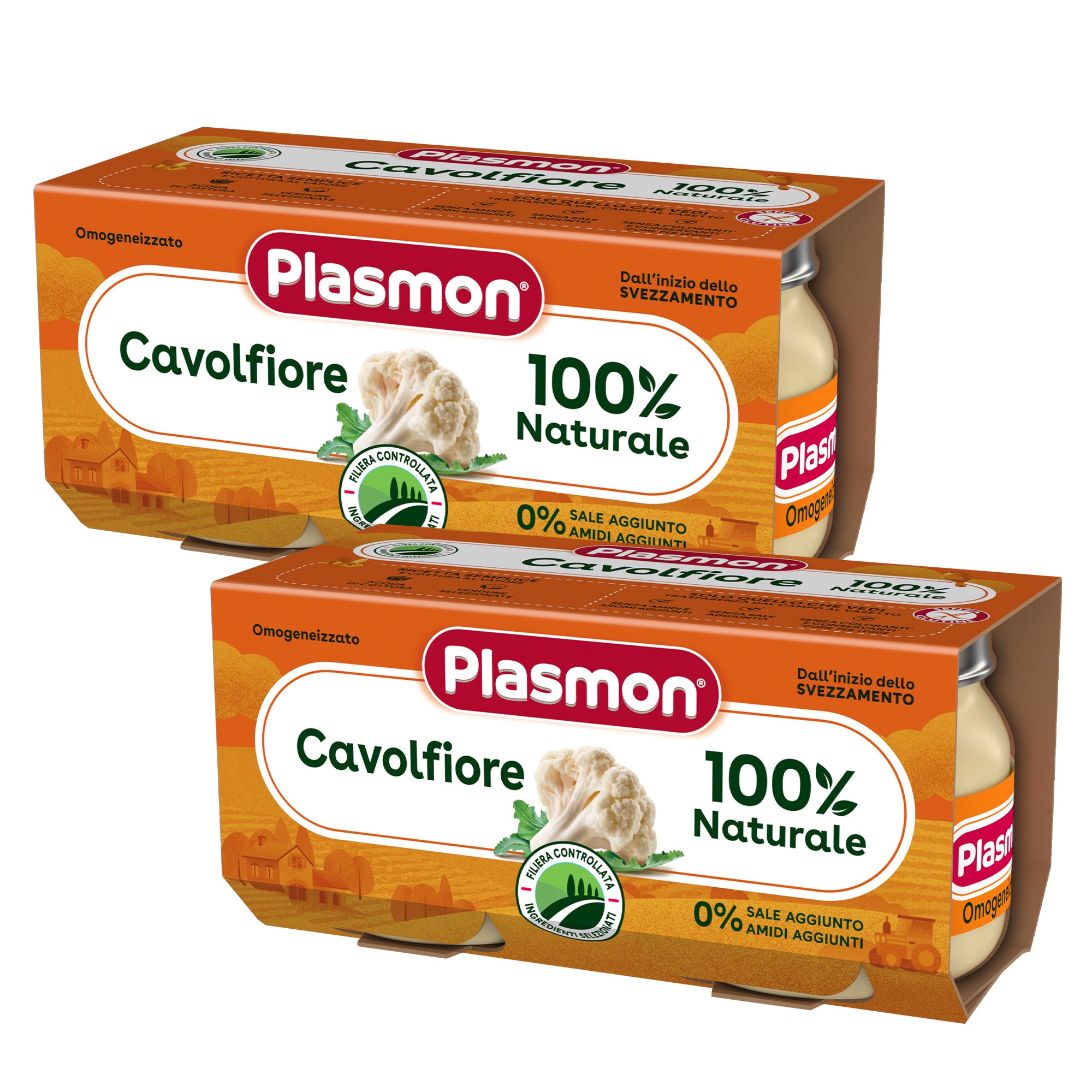 plasmon-omogeneizzato-verdura-cavolfiore-2x2x80g image 1