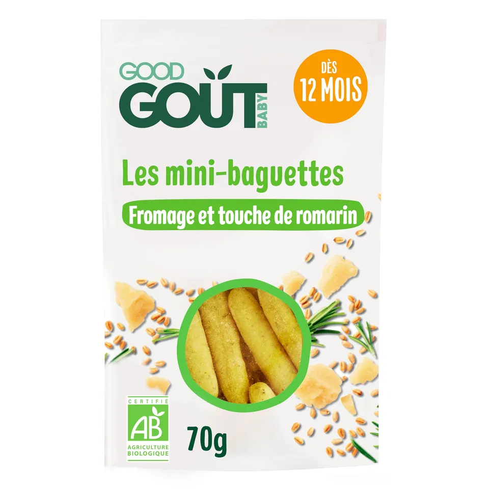 good-go-t-bio-mini-baguettes-fromage-romarin-d-s-12-mois-sachet-refermable-70-g image 1