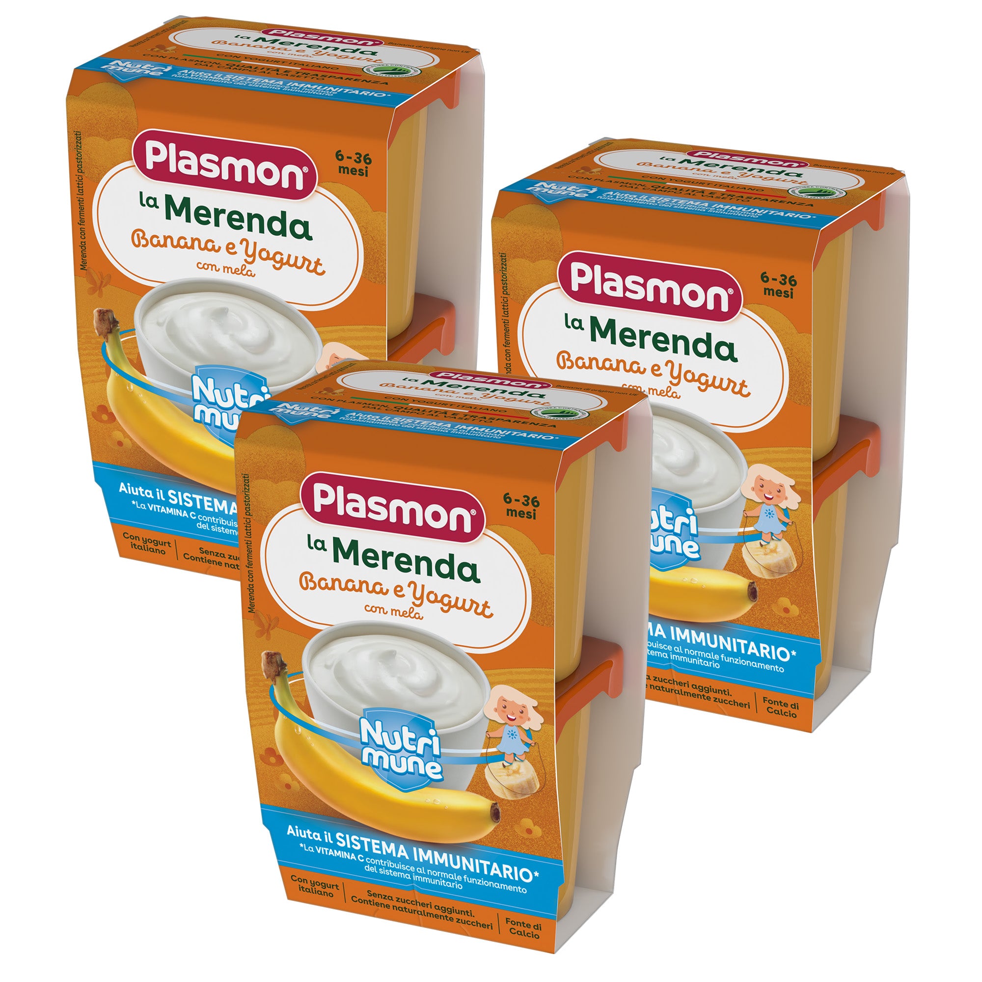 plasmon-nutri-mune-merenda-banane-et-yaourt-3-packs-de-2x120-g image 1