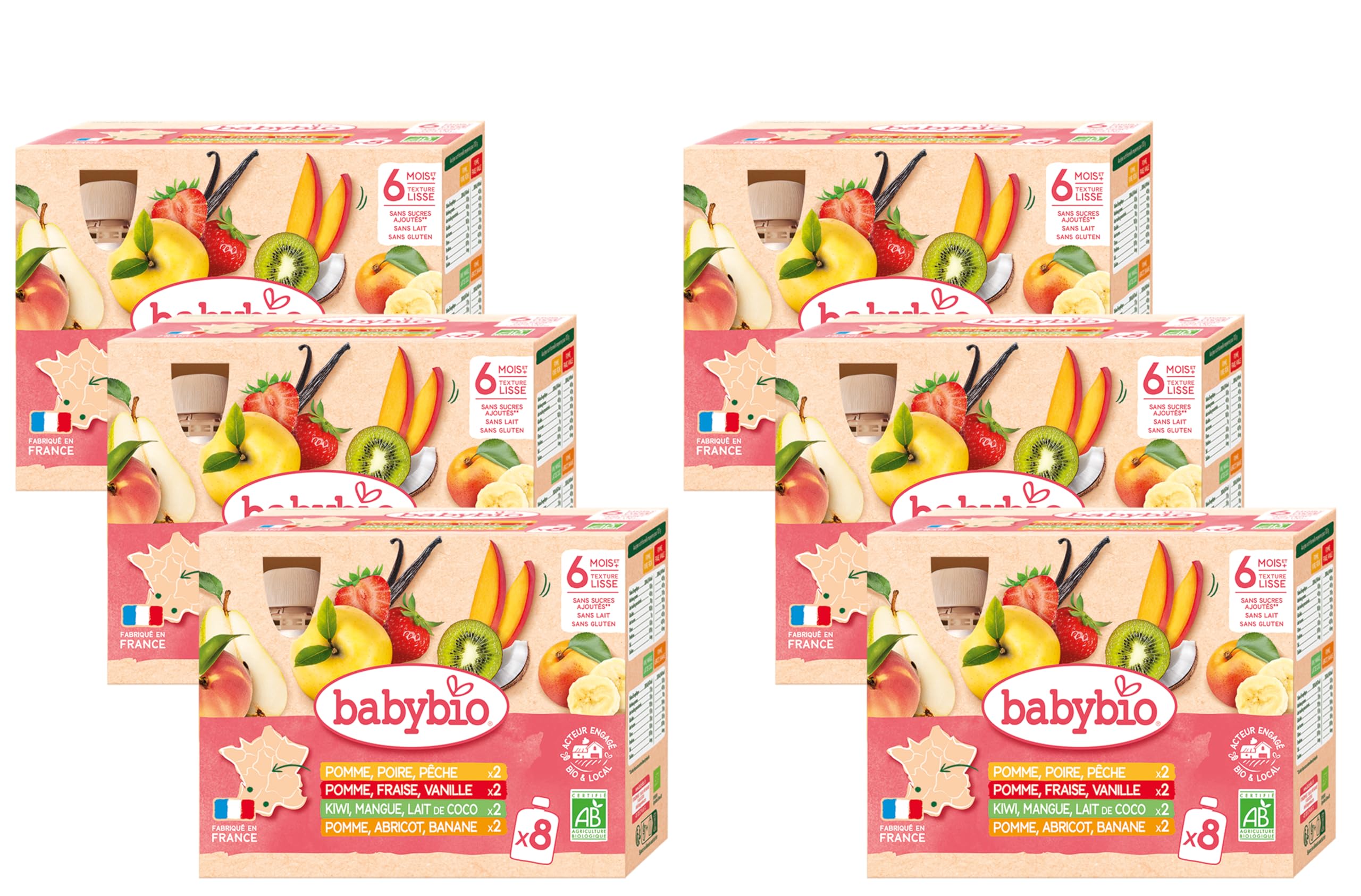 babybio-gourdes-multiparfums-fruits-d-s-6-mois-8x90g-lot-de-6-bio image 2