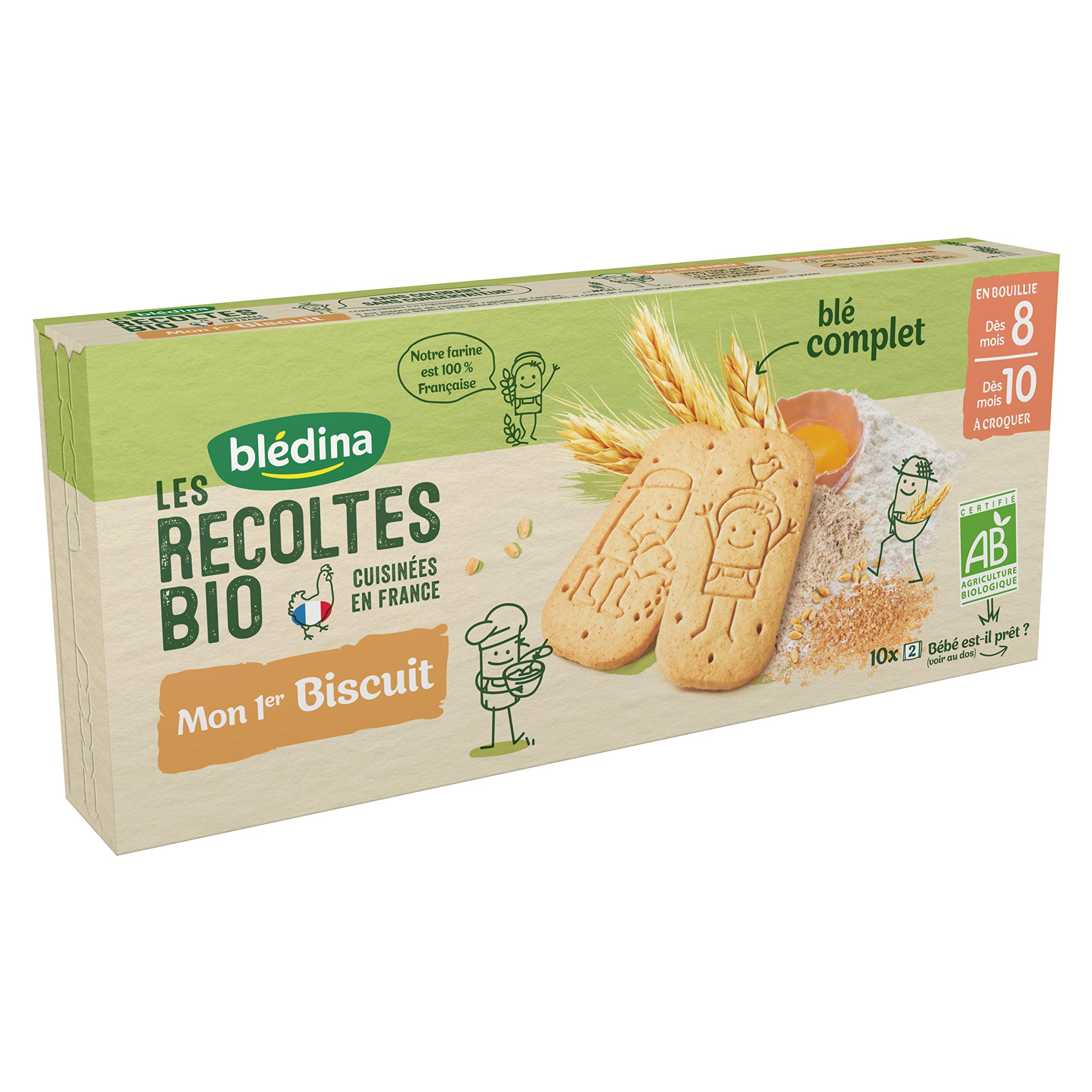 bl-dina-les-r-coltes-bio-mon-premier-biscuit-bio-nature-d-s-8-10-mois-pack-de-14 image 2