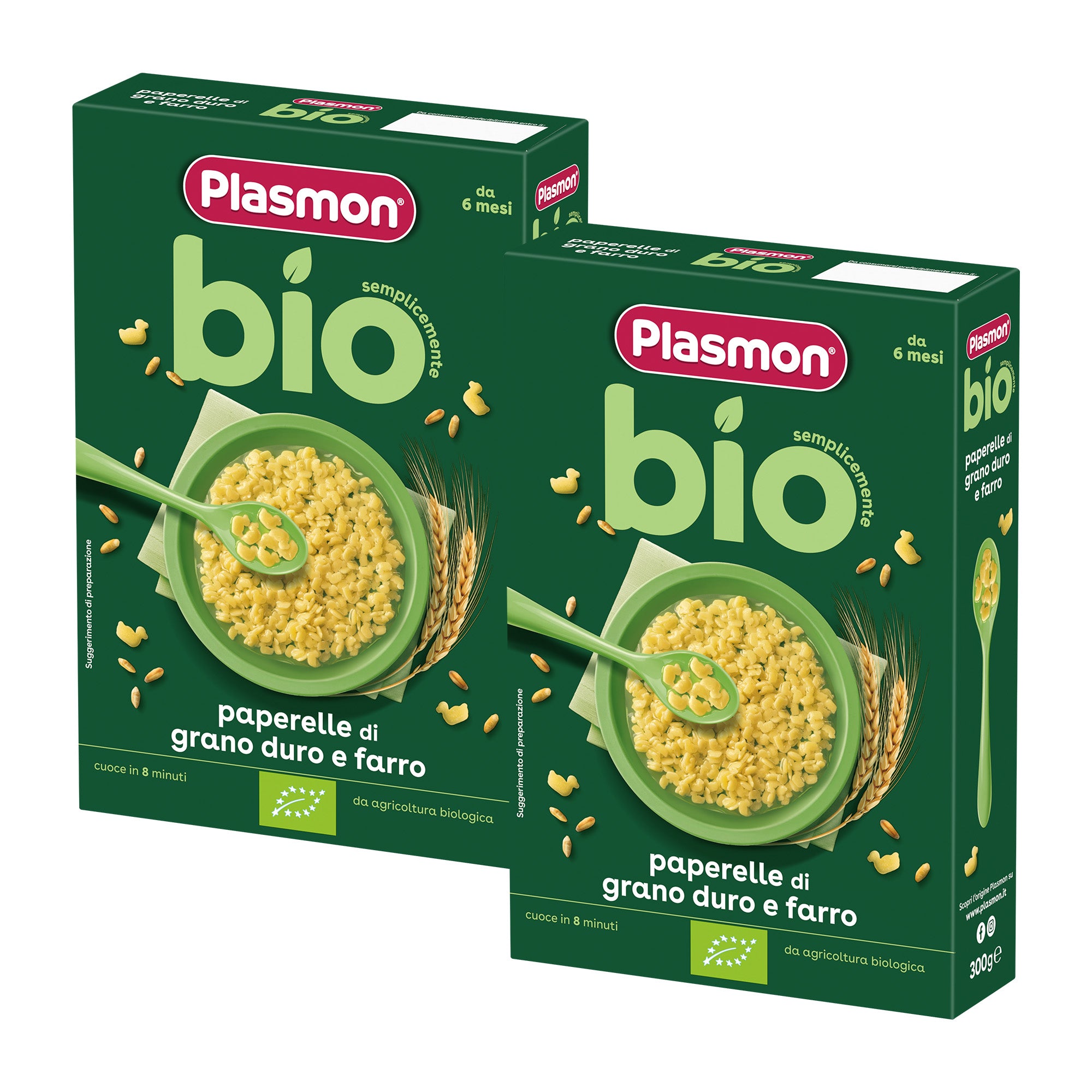 plasmon-bio-pastina-paperelle-p-tes-b-b-2-x-300-g image 1