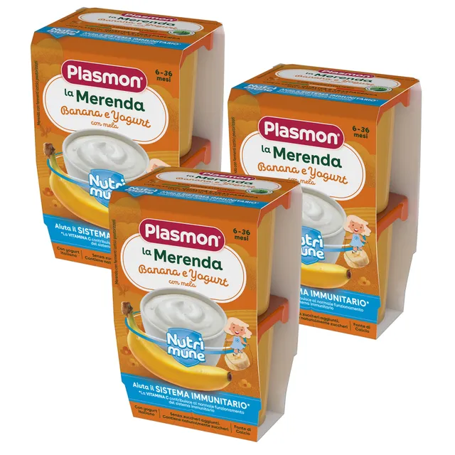 plasmon-nutri-mune-merenda-banane-et-yaourt-3-packs-de-2x120-g image 1