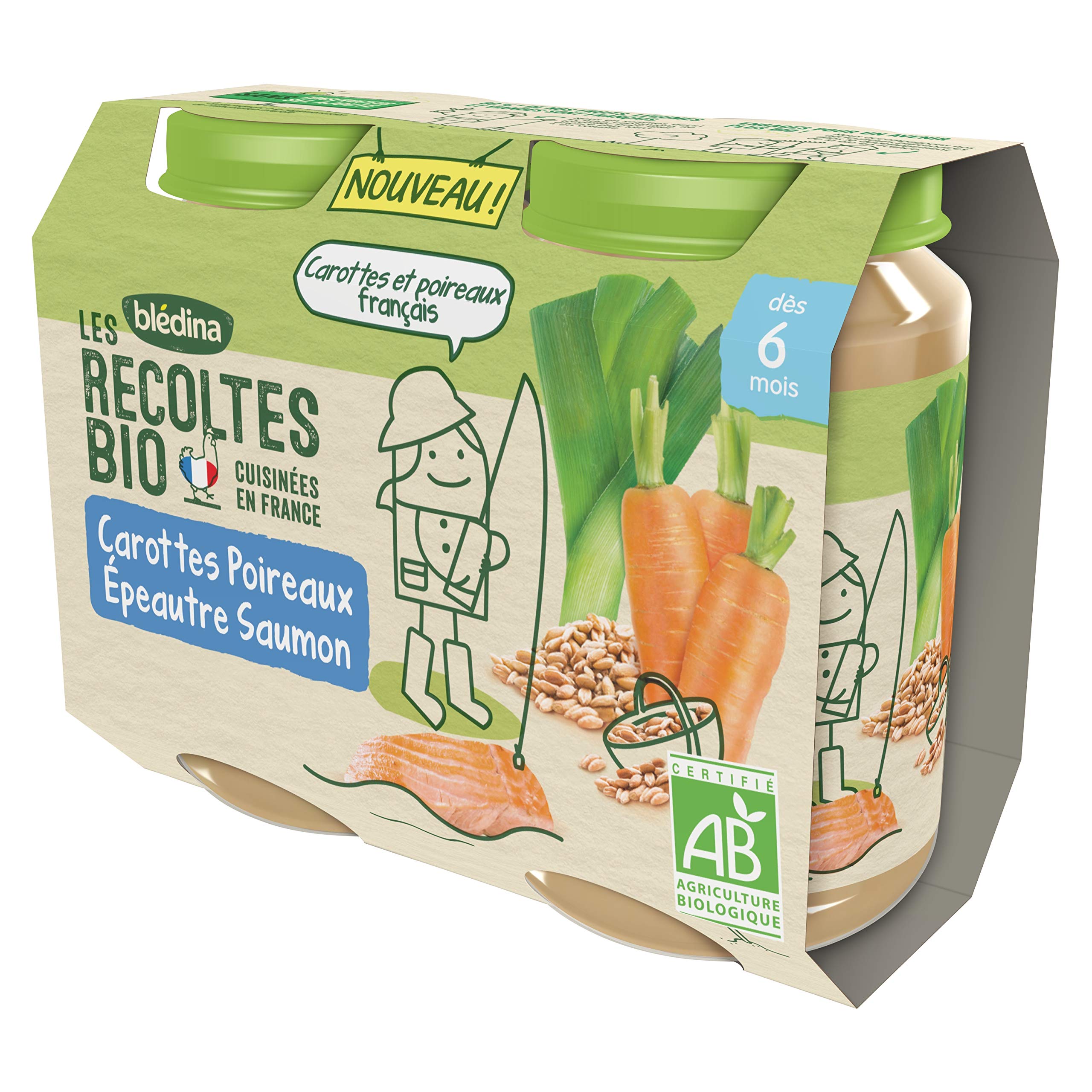 bl-dina-les-r-coltes-bio-carottes-poireaux-peautre-saumon-d-s-6-mois-2x200-g-pac image 4
