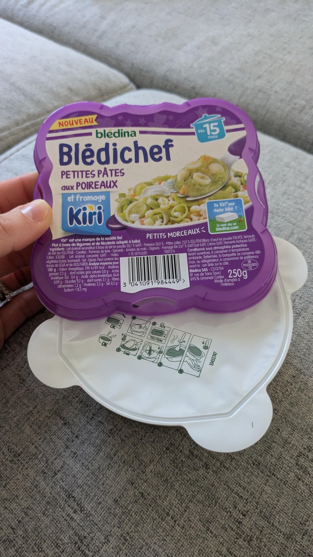 Le plat préféré de mon fils