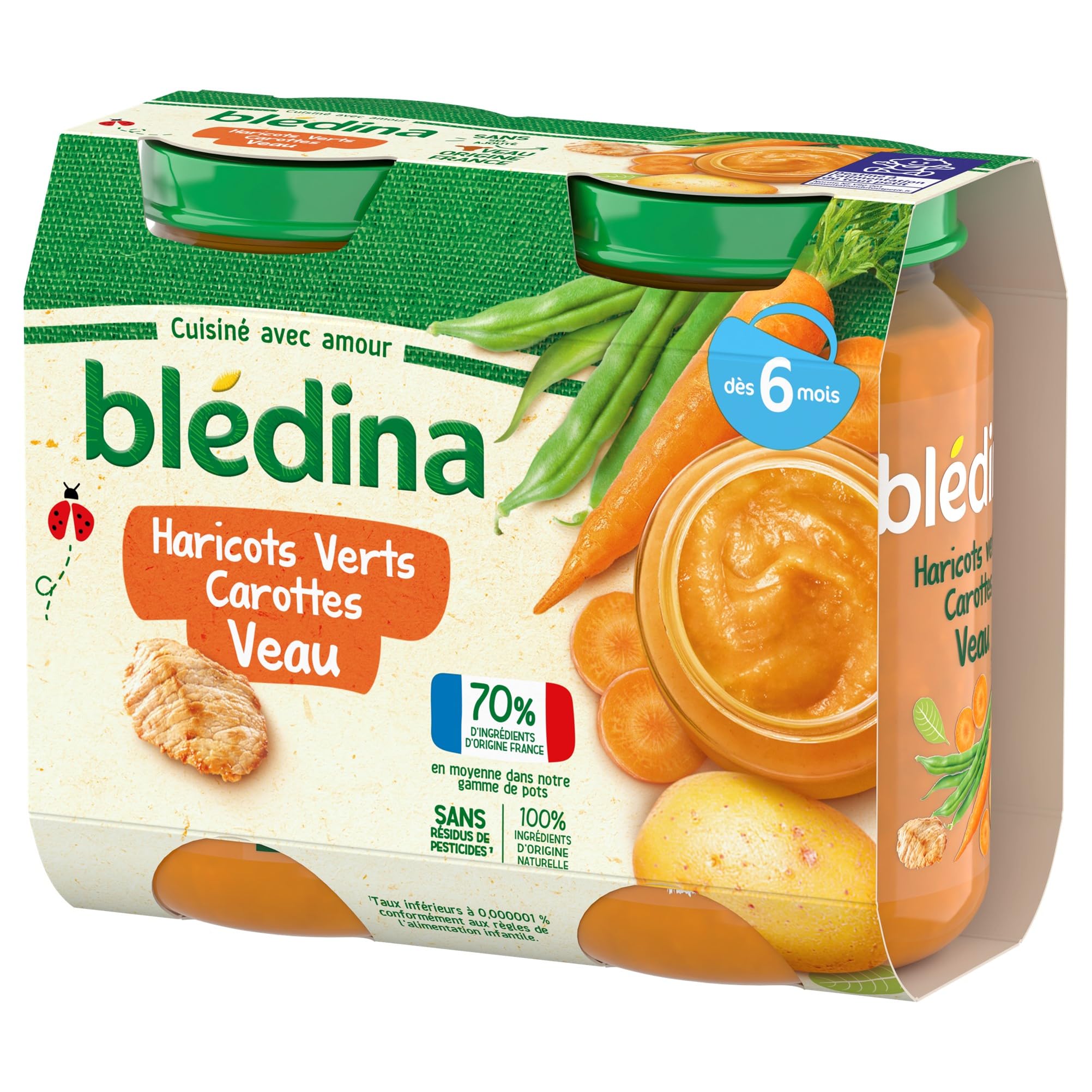 bl-dina-petits-pots-pur-e-haricots-verts-carottes-veau-d-s-6-mois-12x200g image 4