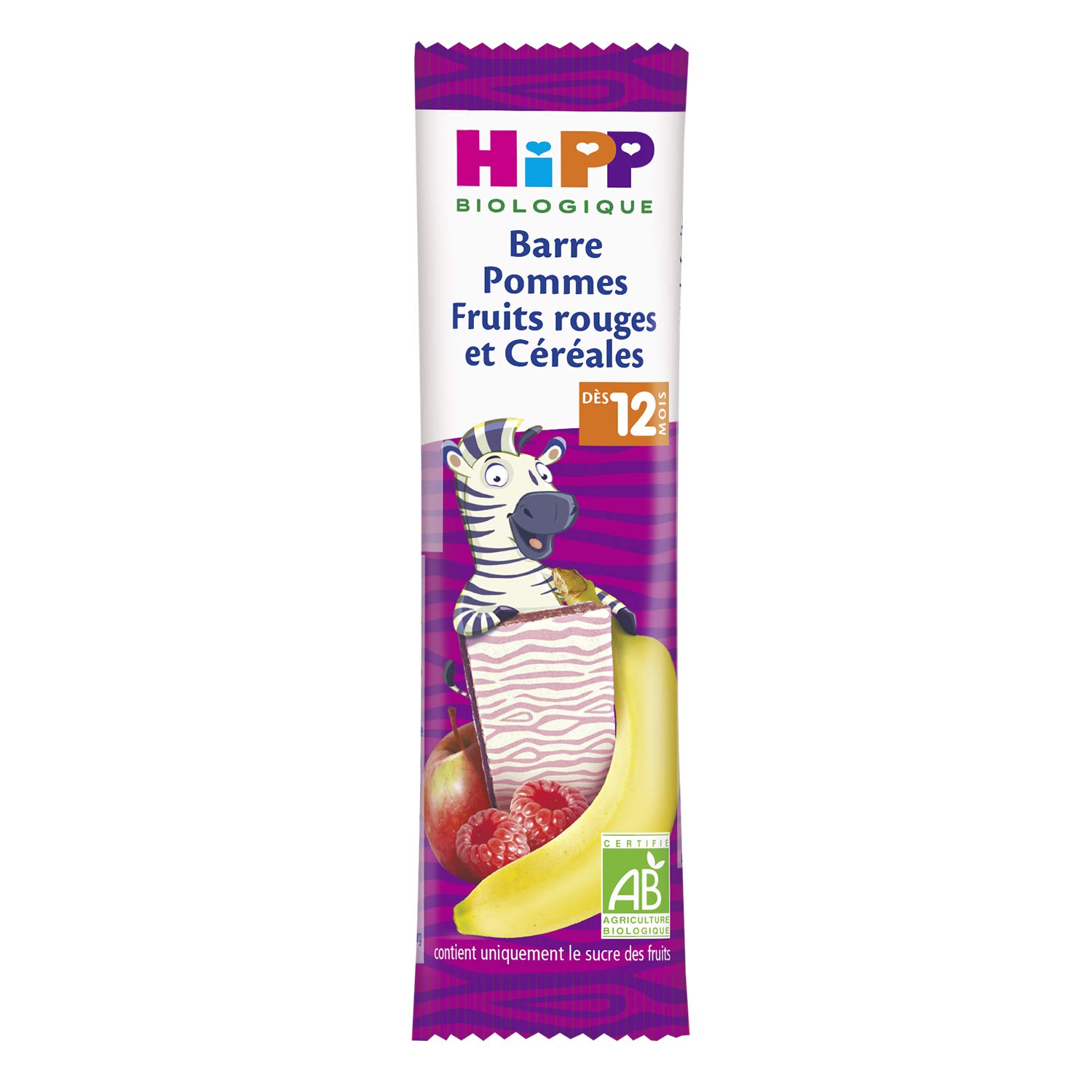 hipp-bio-mini-barres-fruits-c-r-ales-d-s-12-mois-7-sachets-de-100-g image 2