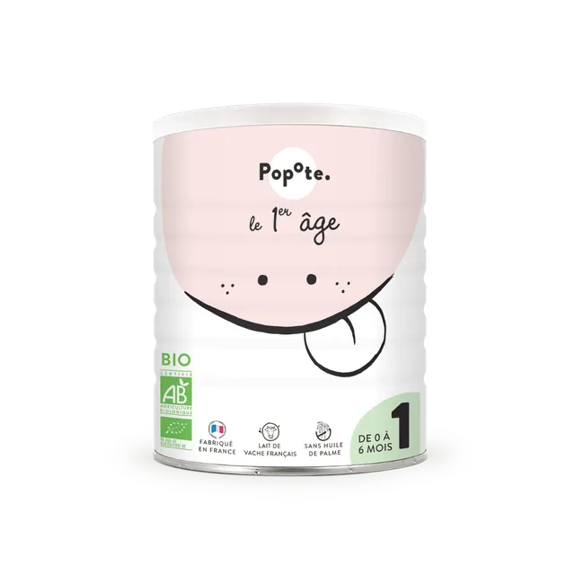 popote-le-lait-1er-ge-lait-infantile-400g-de-0-6-mois image 1