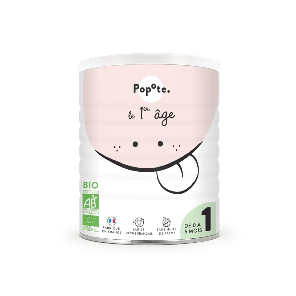 popote-le-lait-1er-ge-lait-infantile-400g-de-0-6-mois image 1