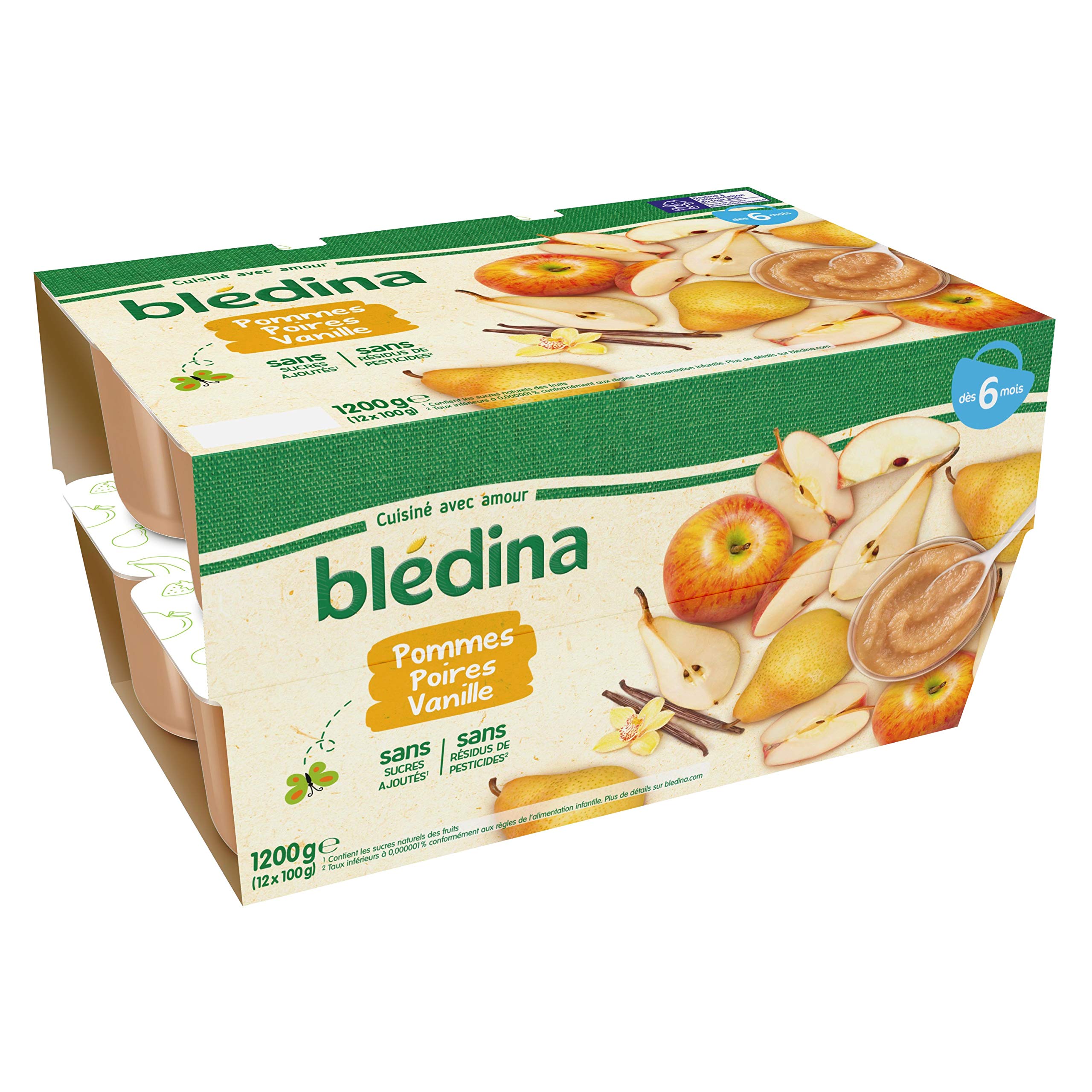 bl-dina-pur-e-de-fruits-d-s-6-mois-pommes-poires-vanille-12x100g image 2