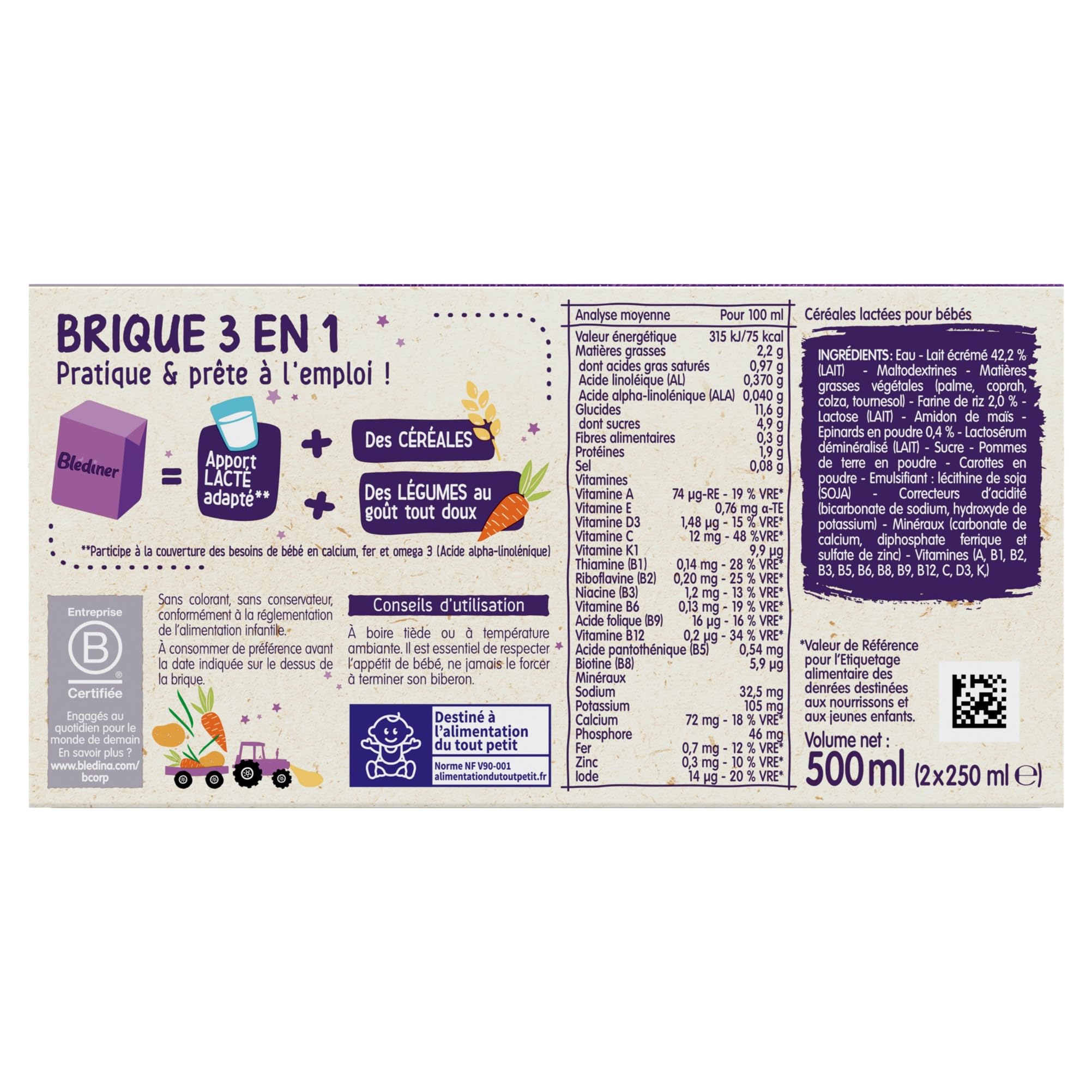 bl-dina-bl-d-ner-briques-d-ner-b-b-c-r-ales-lact-es-pinards-d-s-6-mois-12-brique image 3