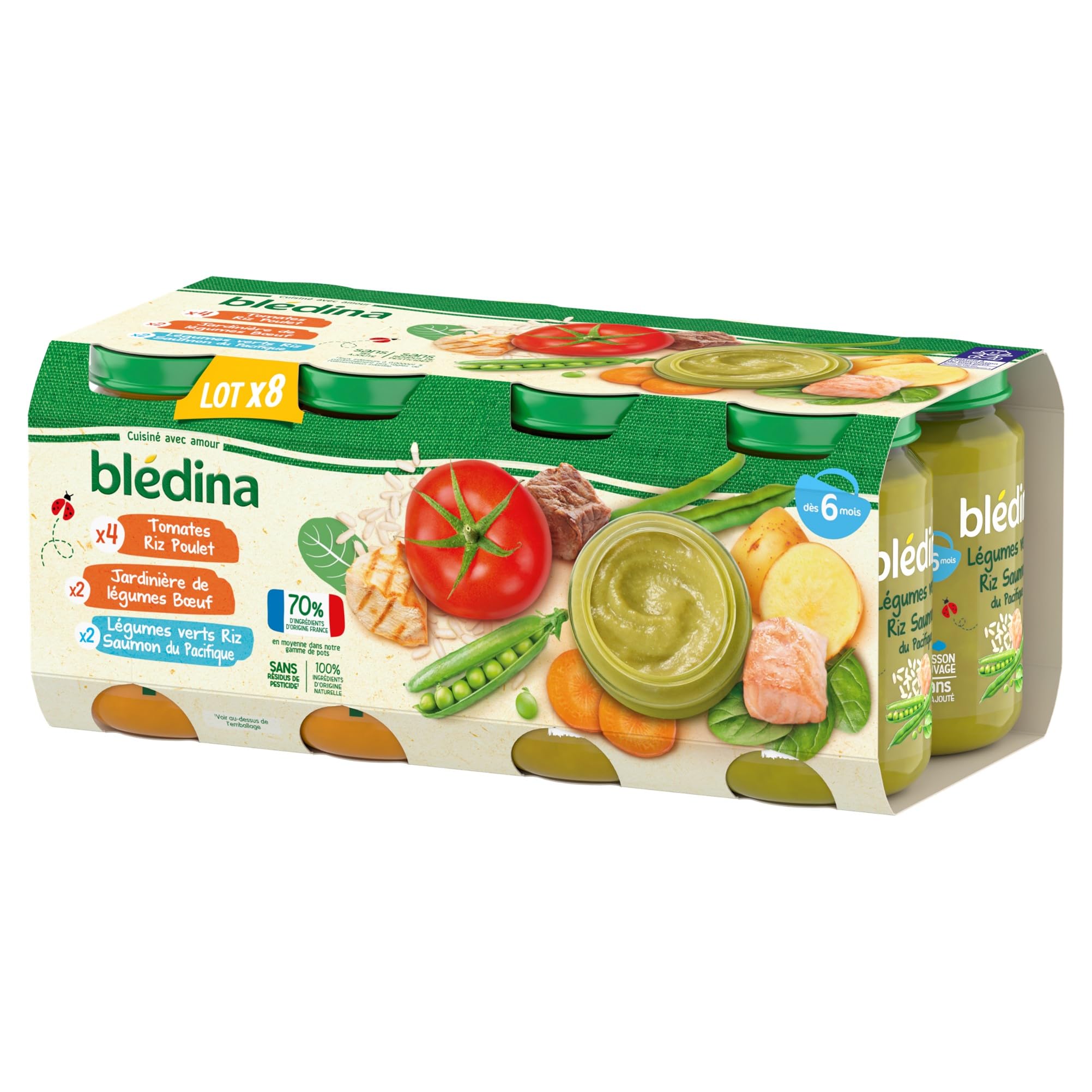 bl-dina-petits-pots-b-b-d-s-6-mois-tomates-riz-poulet-l-gumes-b-uf-l-gumes-riz-s image 4