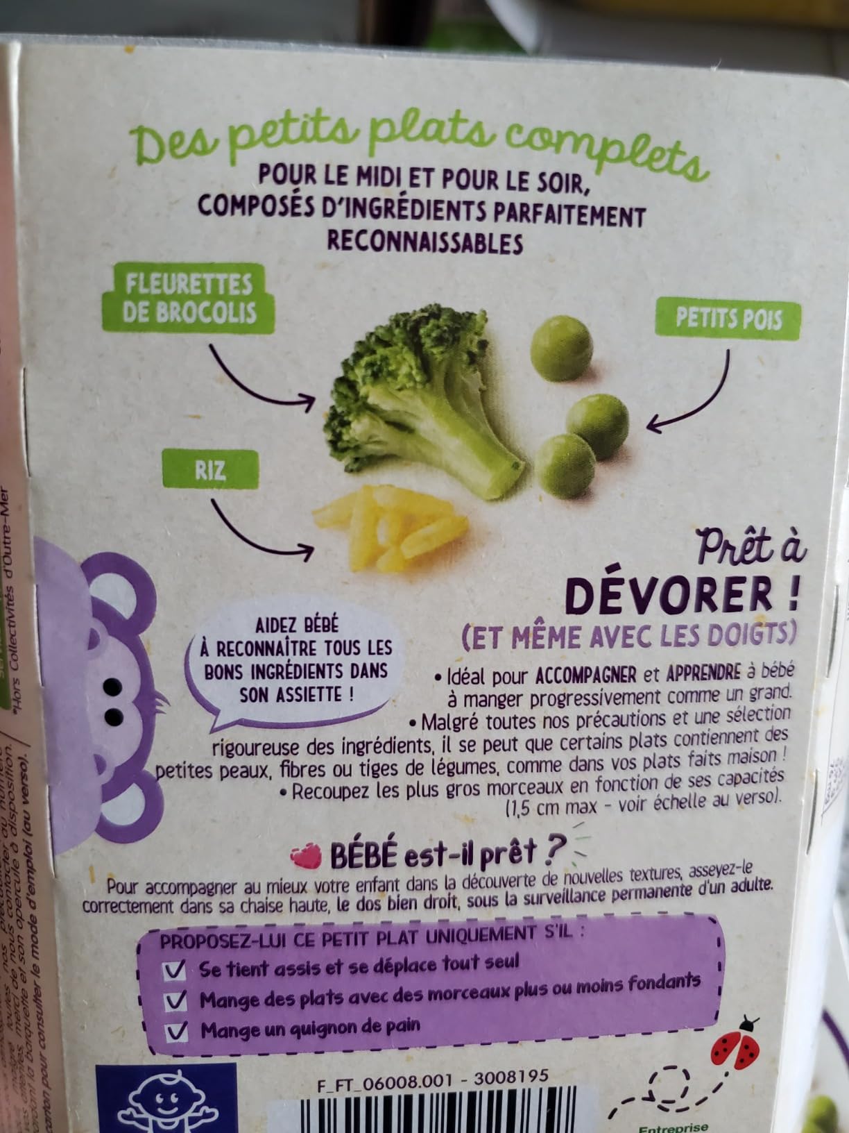 Parfait pour apprendre à mâcher