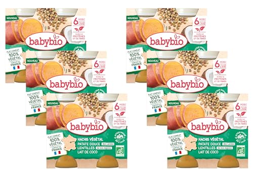 babybio-petits-pots-hachis-v-g-tal-patate-douce-lentilles-lait-de-coco-bio-6-moi image 3