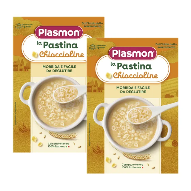 plasmon-pastina-chioccioline-p-tes-infantiles-bl-tendre-2-x-300g image 1