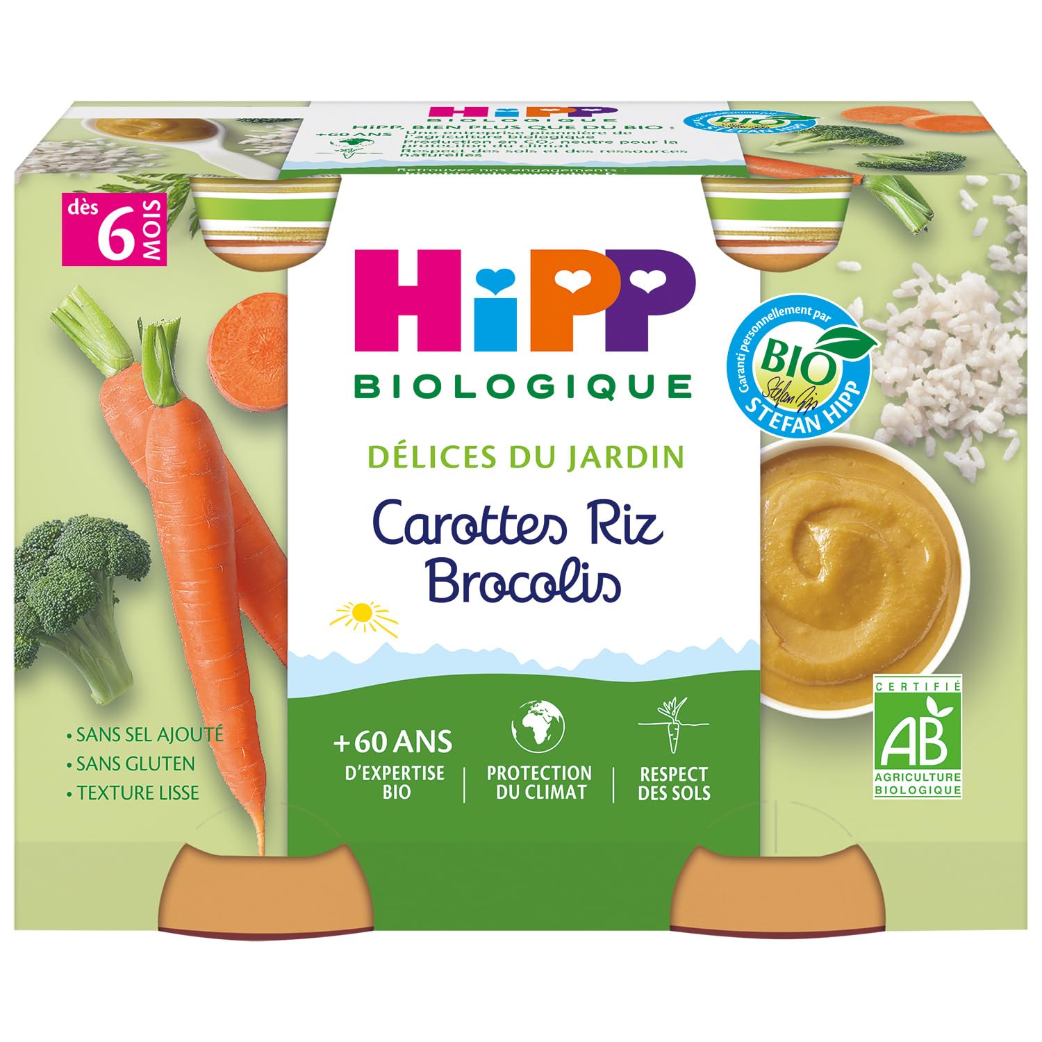 hipp-d-lices-du-jardin-3-vari-t-s-d-s-6-et-8-mois-12-x-190-g image 4