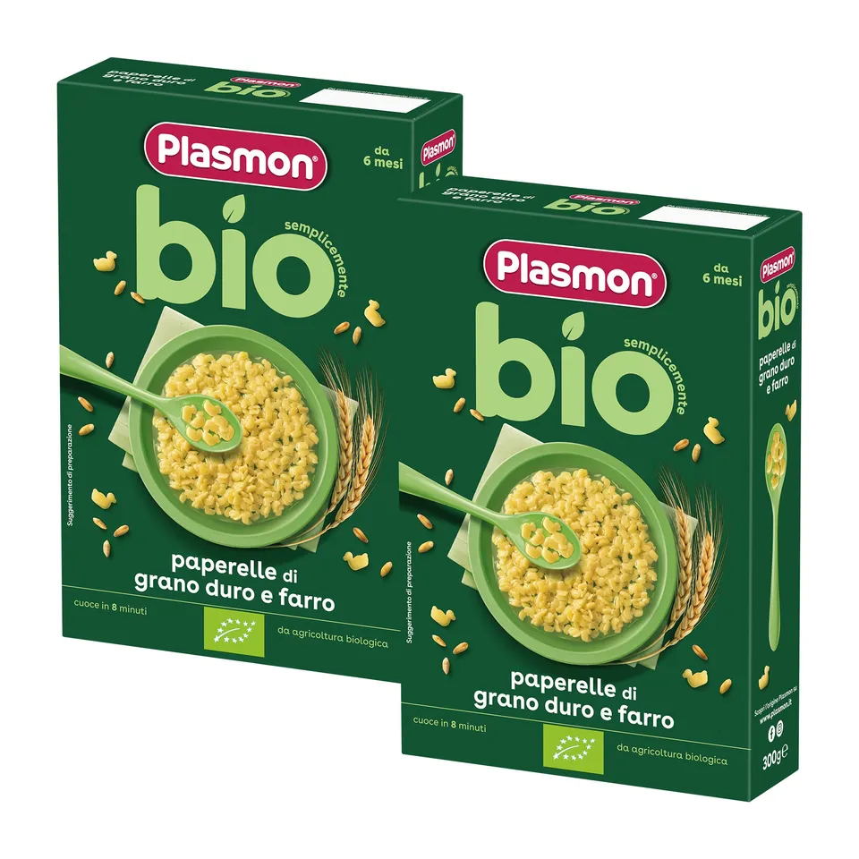 plasmon-bio-pastina-paperelle-p-tes-b-b-2-x-300-g image 1