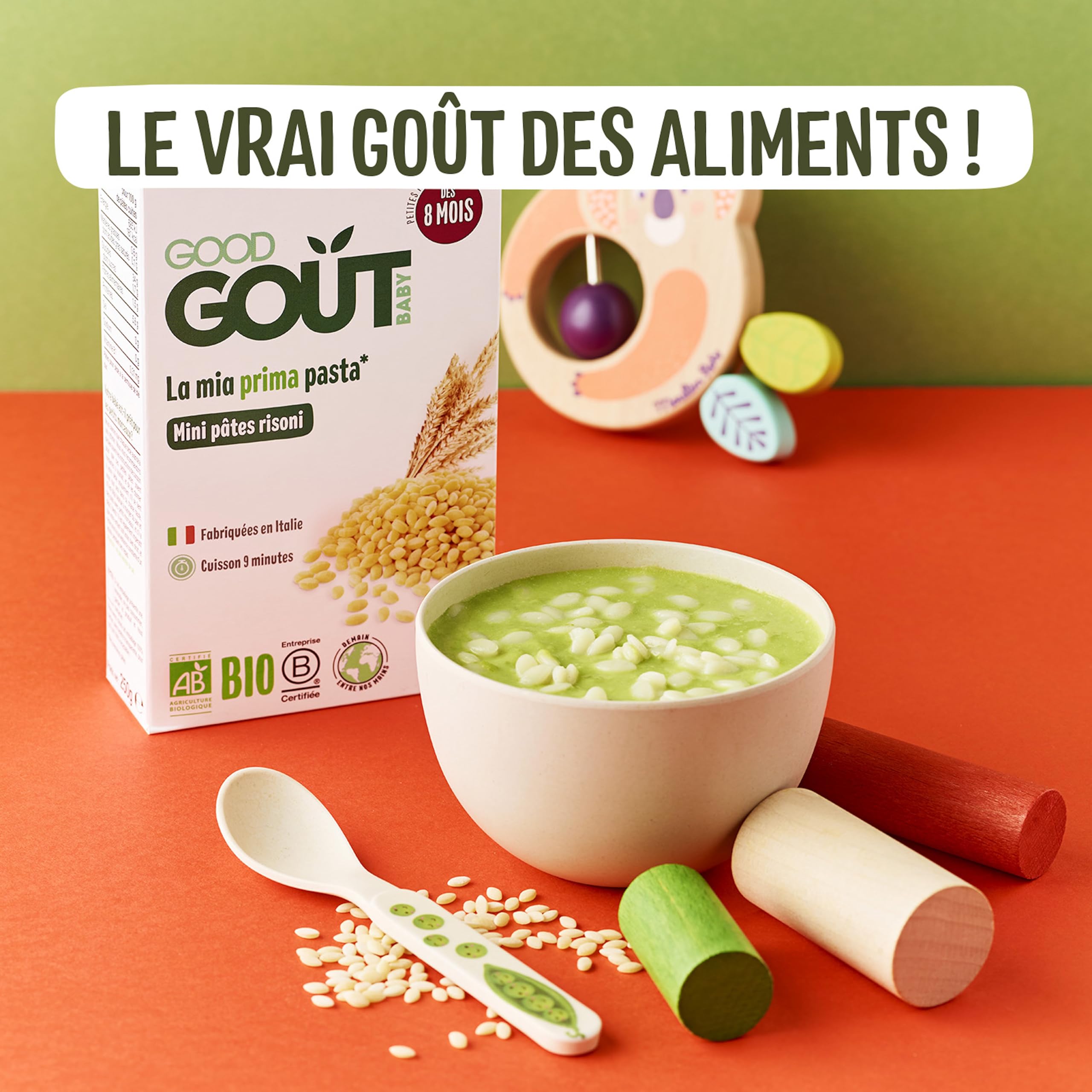 good-go-t-mini-p-tes-risoni-bio-b-b-d-s-8-mois-250-g image 3